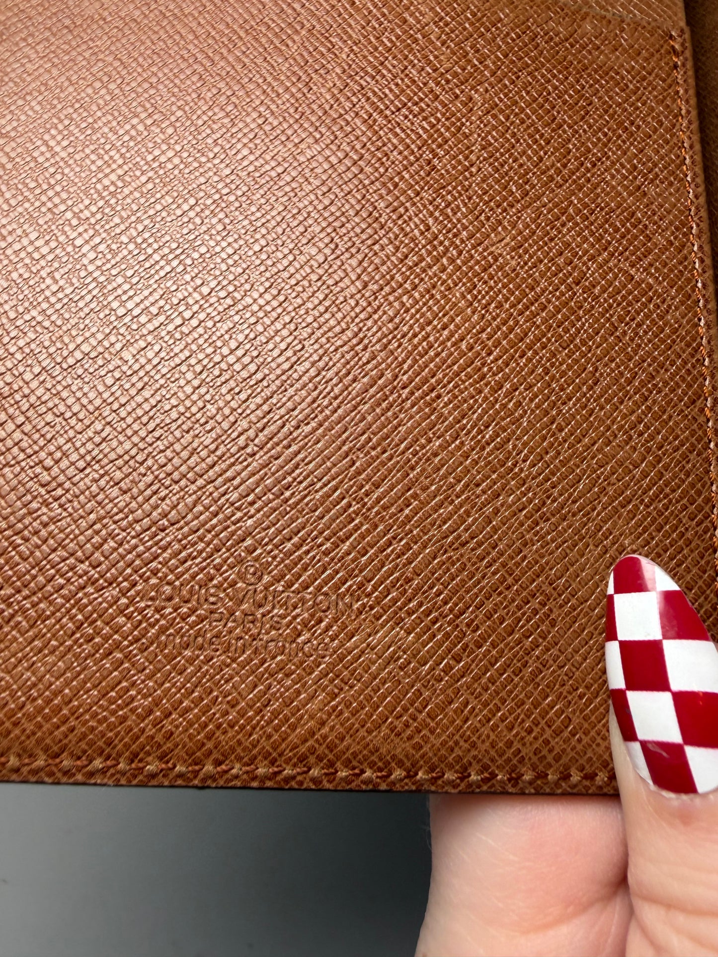 Louis Vuitton Monogram Long Wallet / Passport Holder with ID slot