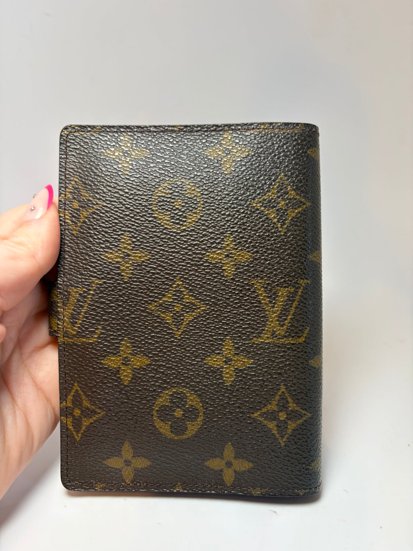 Louis Vuitton Agenda PM Monogram Planner/Passport Holder- made in 2000 in Spain