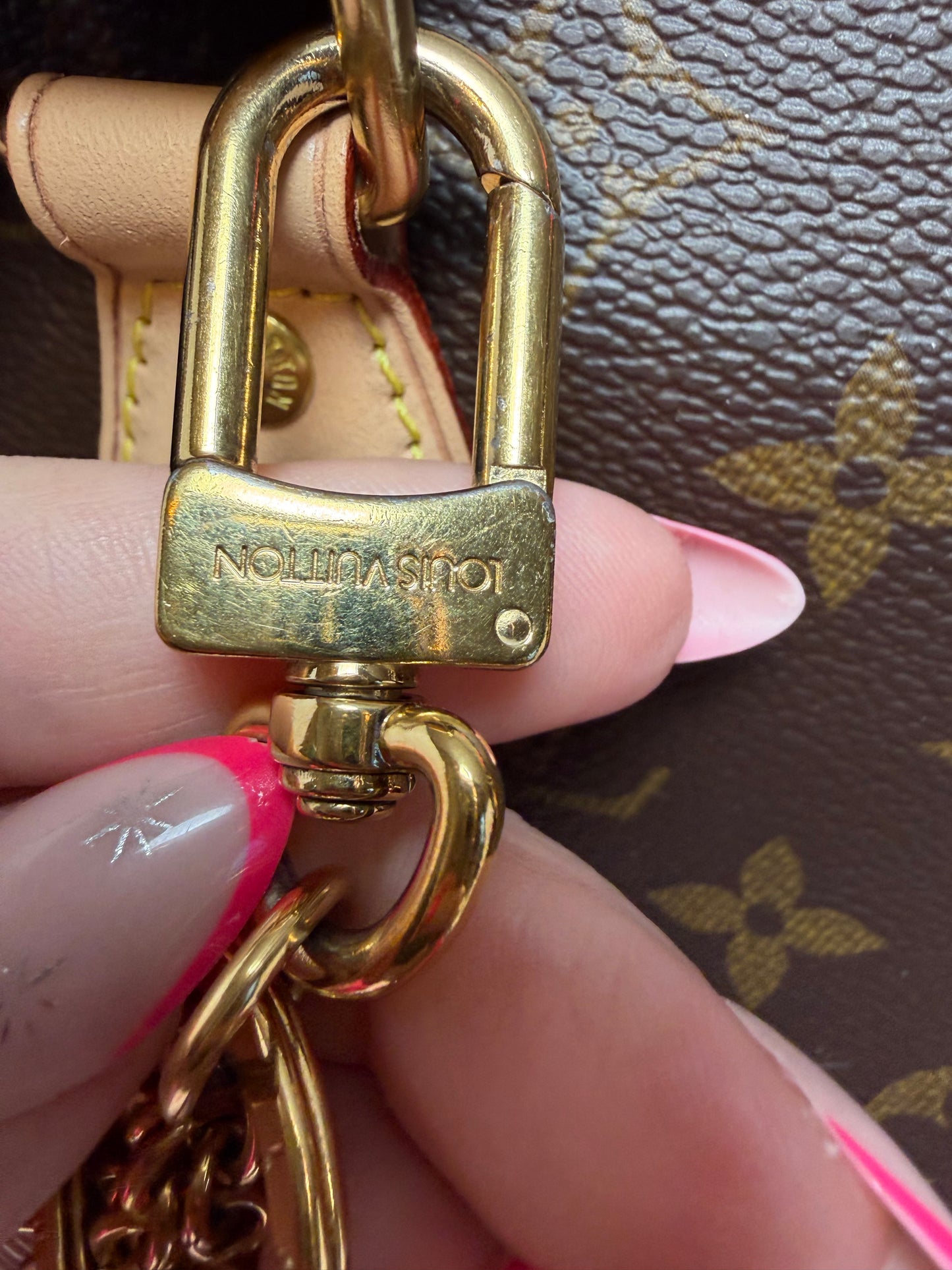 Louis Vuitton Spring Street Bag Charm and Key Holder w/COA & Dust Bag