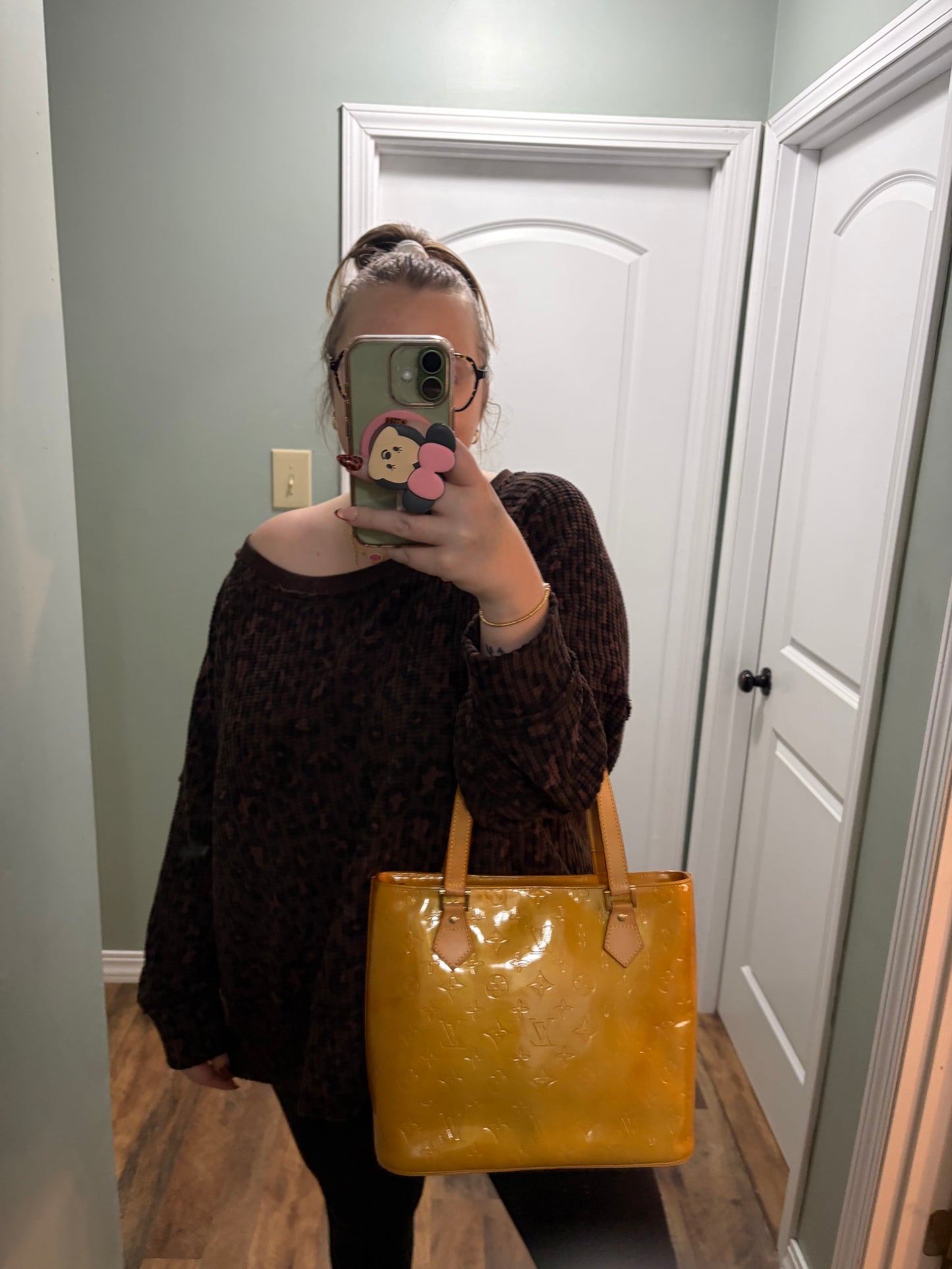 Louis Vuitton Vernis Leather Houston Tote