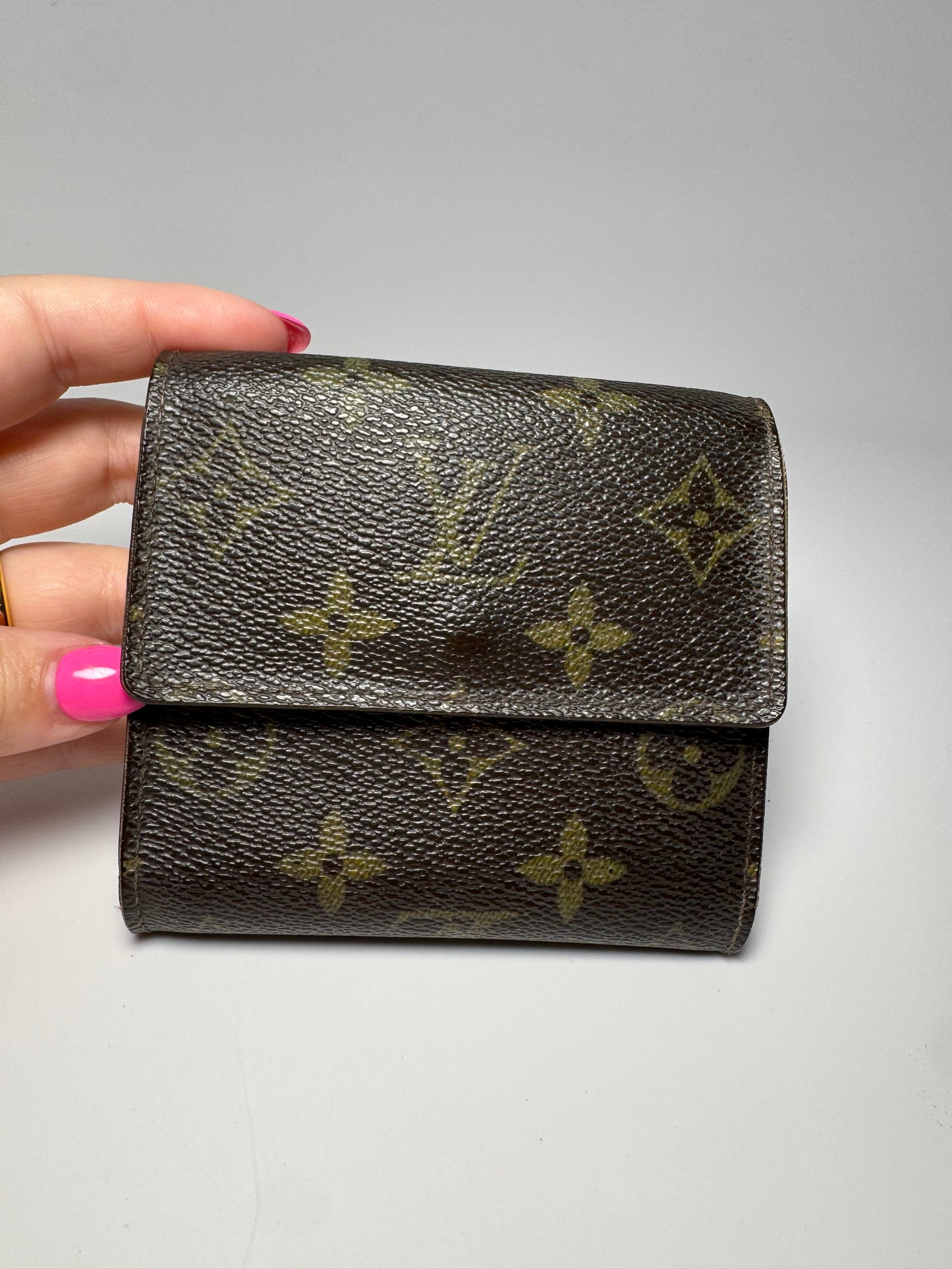 Louis Vuitton Elise Trifold Canvas Monogram Wallet-November 2004