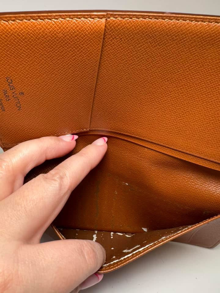 Louis Vuitton Monogram Porte Valeurs Cartes Card Wallet / Passport Cover