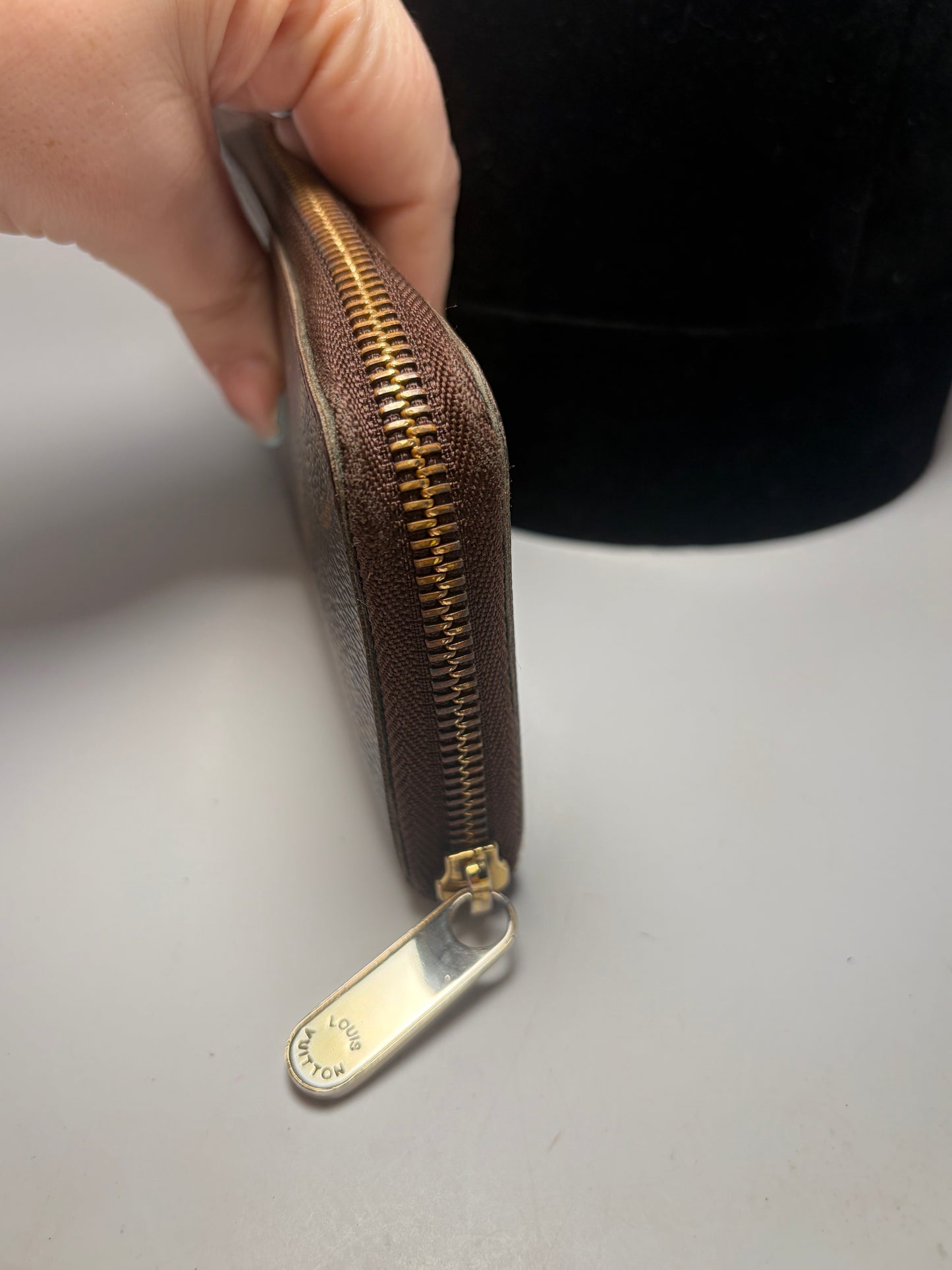 Louis Vuitton Clémence Wallet Monogram with Fuschia Interior