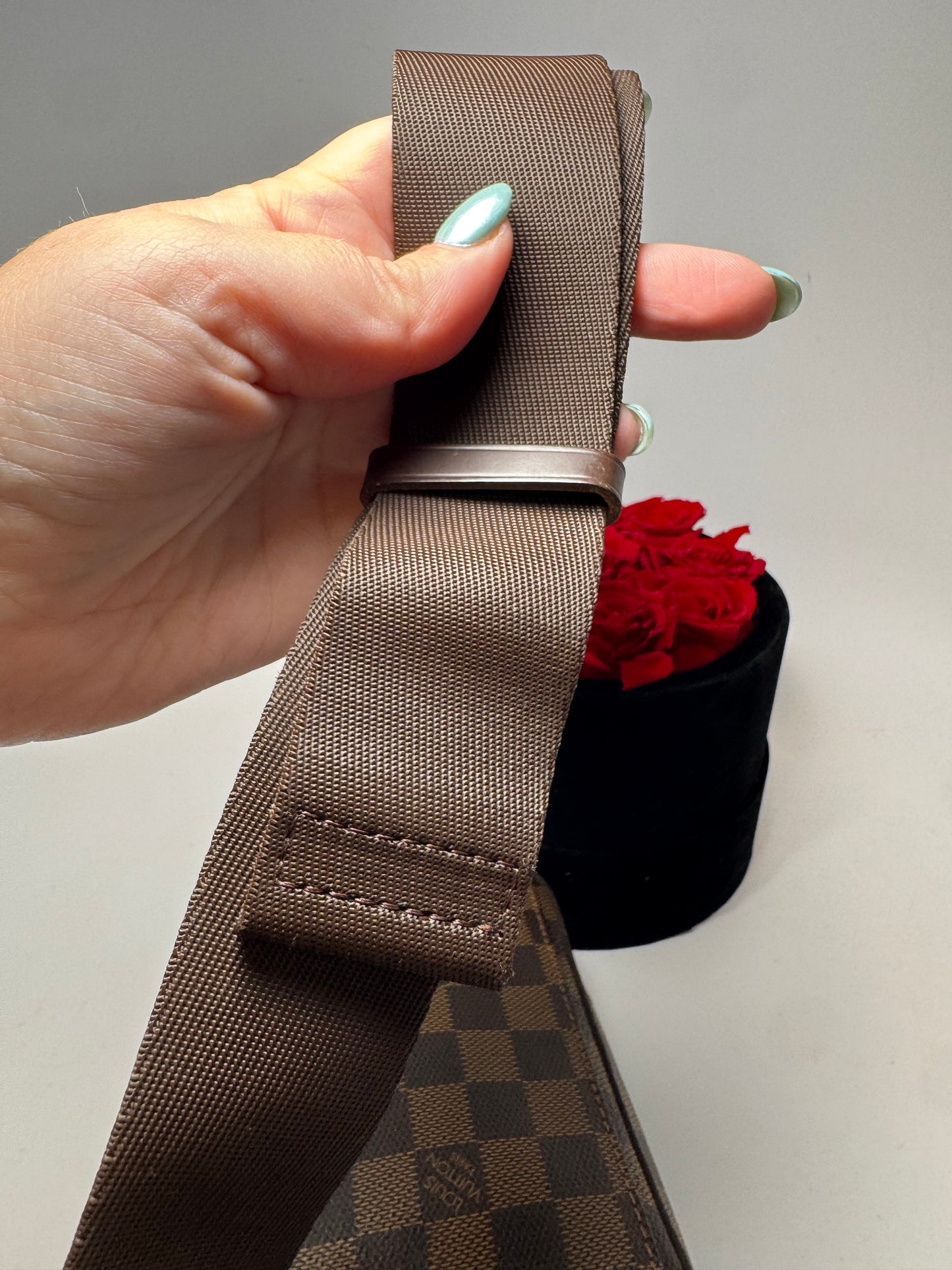 Louis Vuitton Geronimo Damier Ebene Belt Bag/Bum Bag