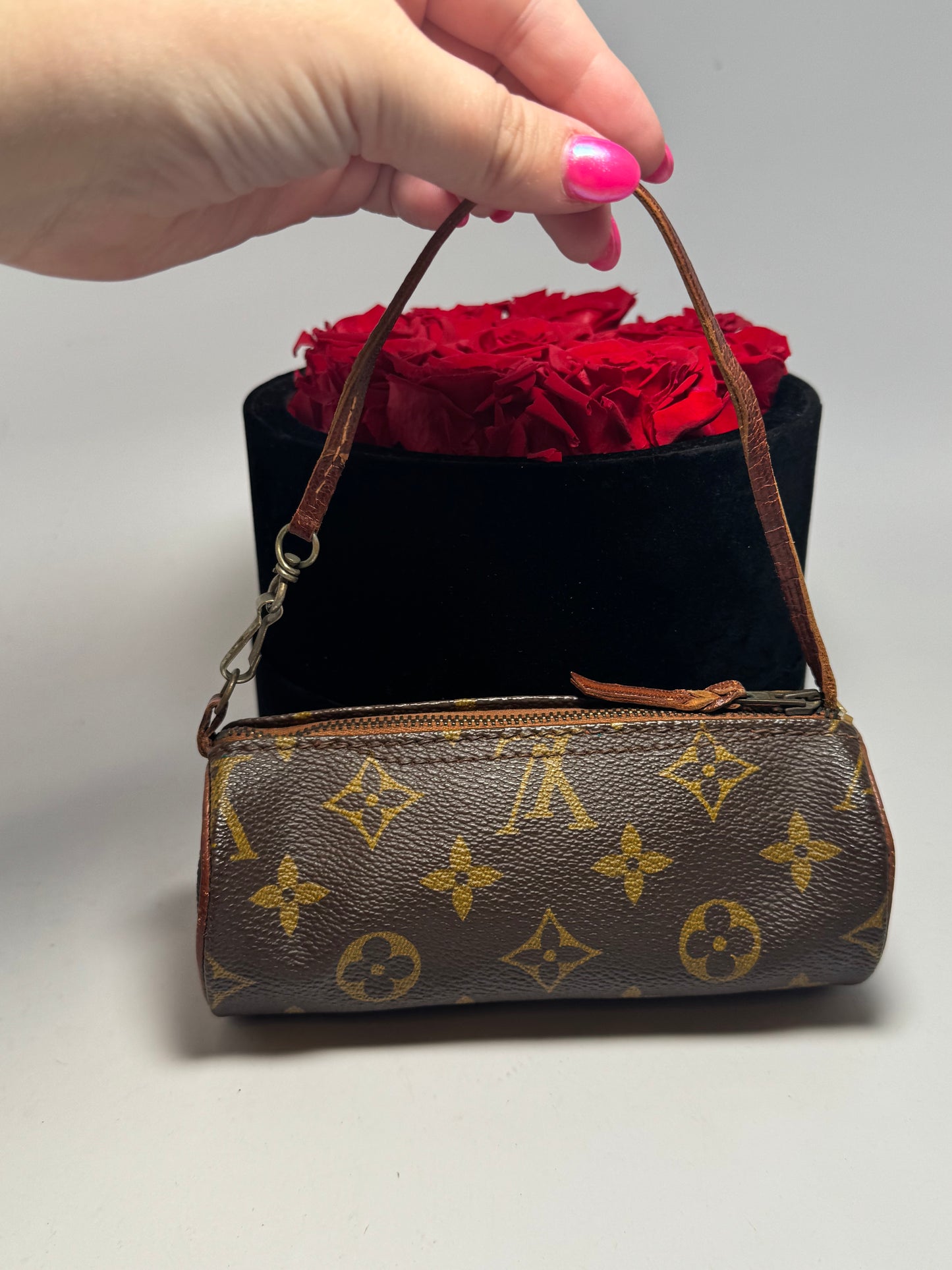 Louis Vuitton Mini Papillon Monogram Bag Vintage