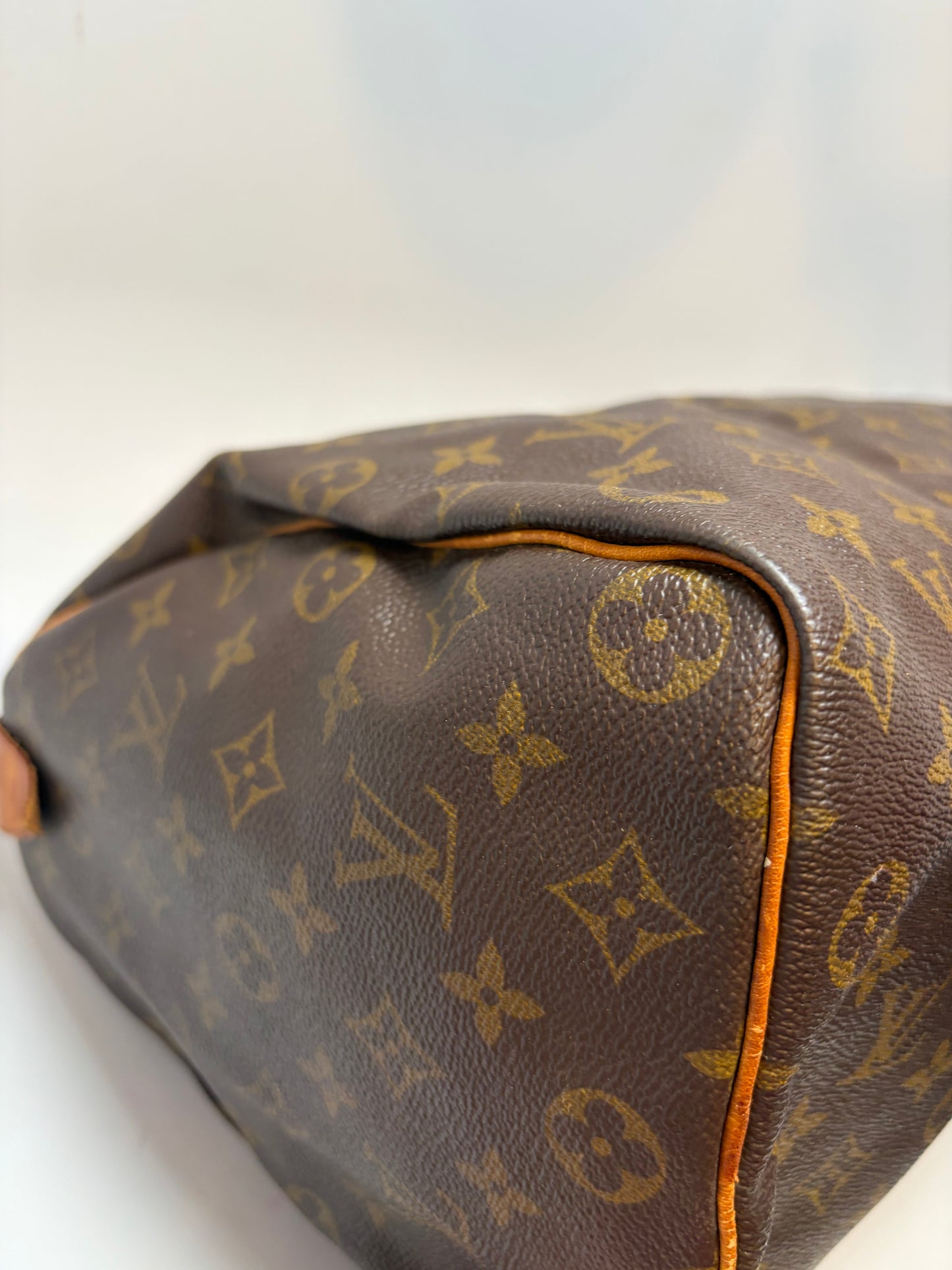Louis Vuitton Speedy 35 Monogram, made in France Sept. 1994