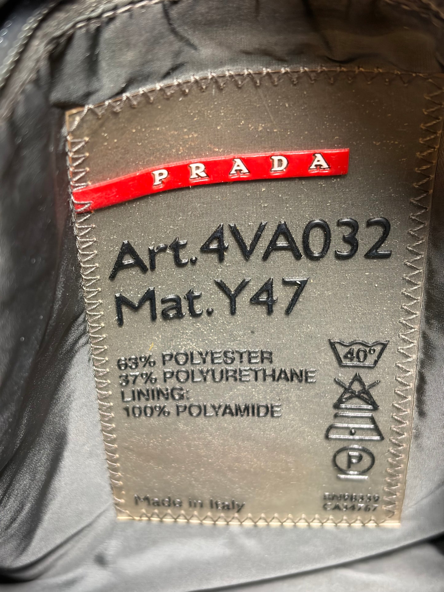 Prada Nylon Vela Sport Messenger Crossbody