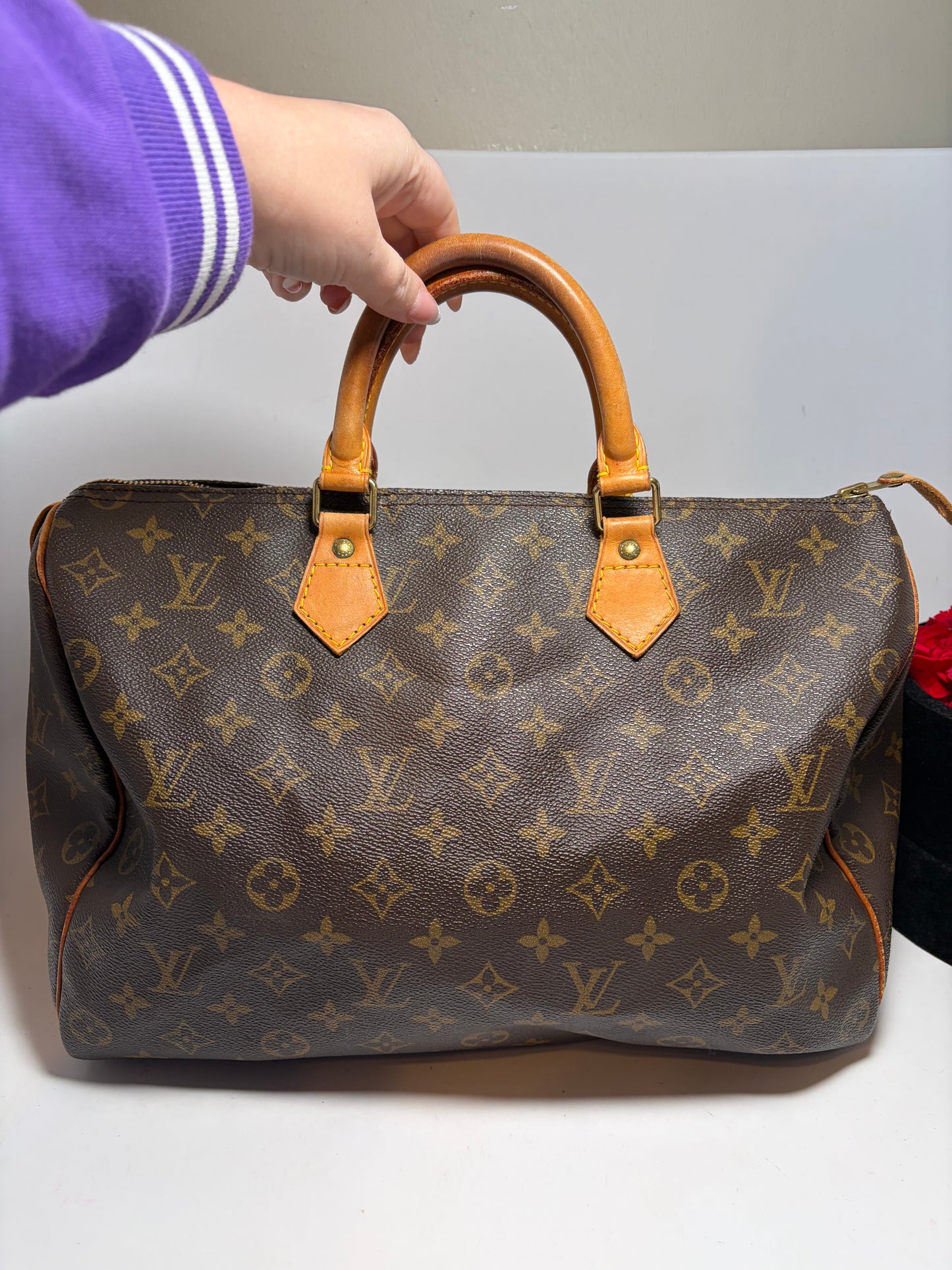 Louis Vuitton Speedy 35 Monogram Vintage 1992
