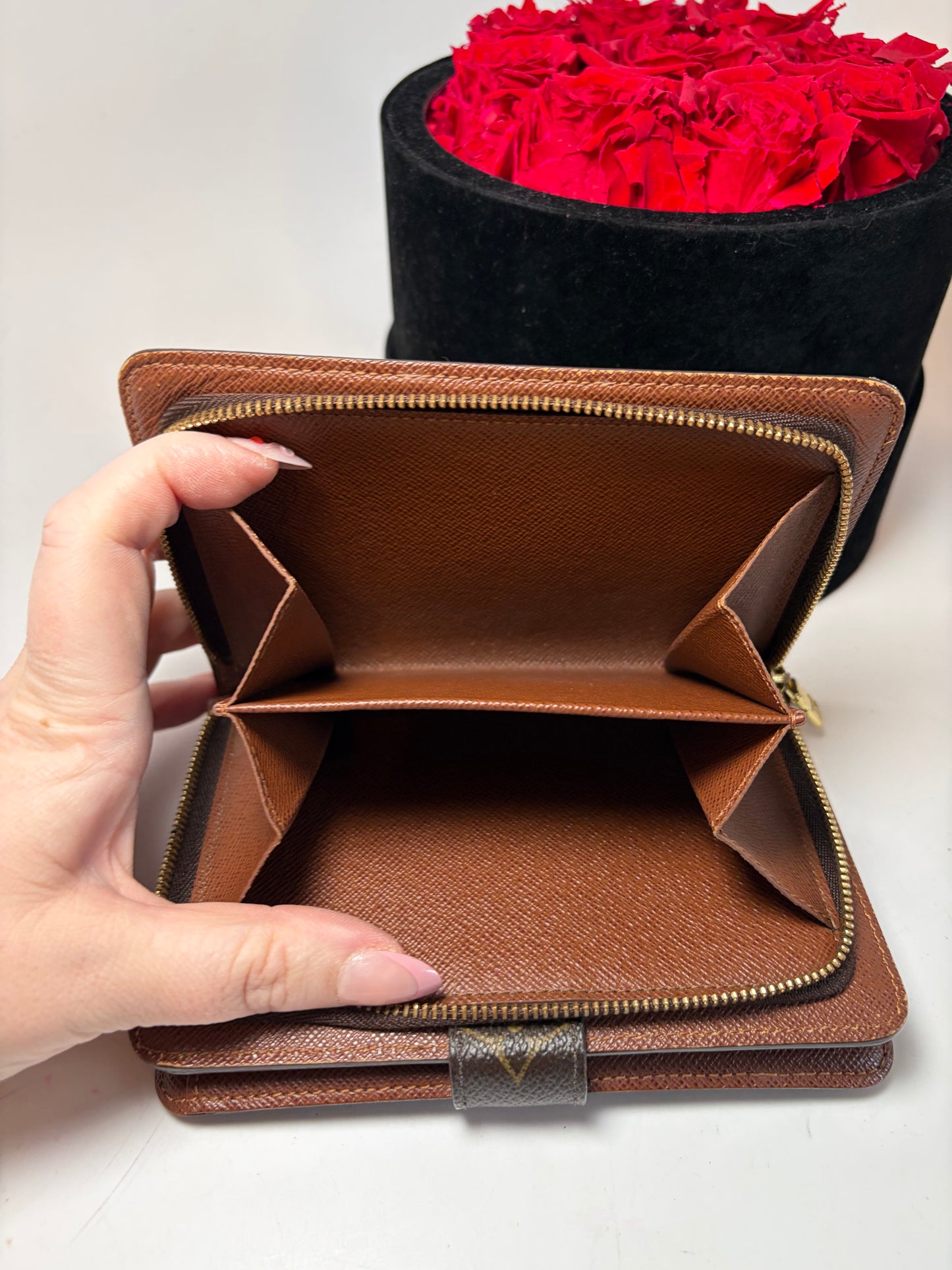 Louis Vuitton Porte Papier Passport Wallet Monogram