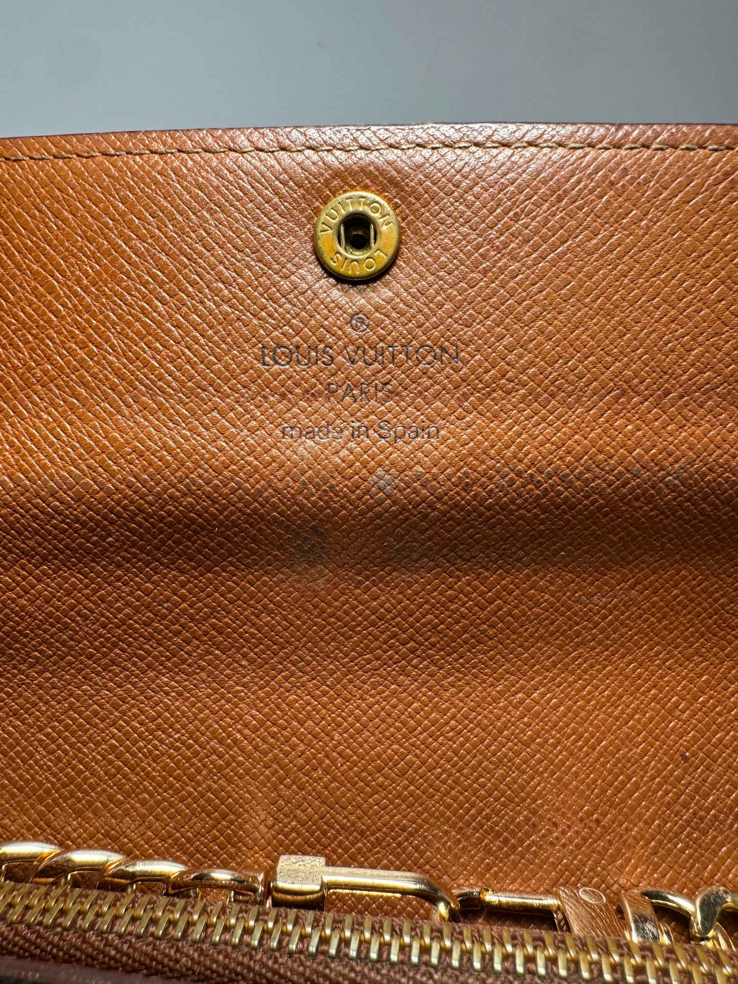 Louis Vuitton Sarah Monogram Wallet On Chain