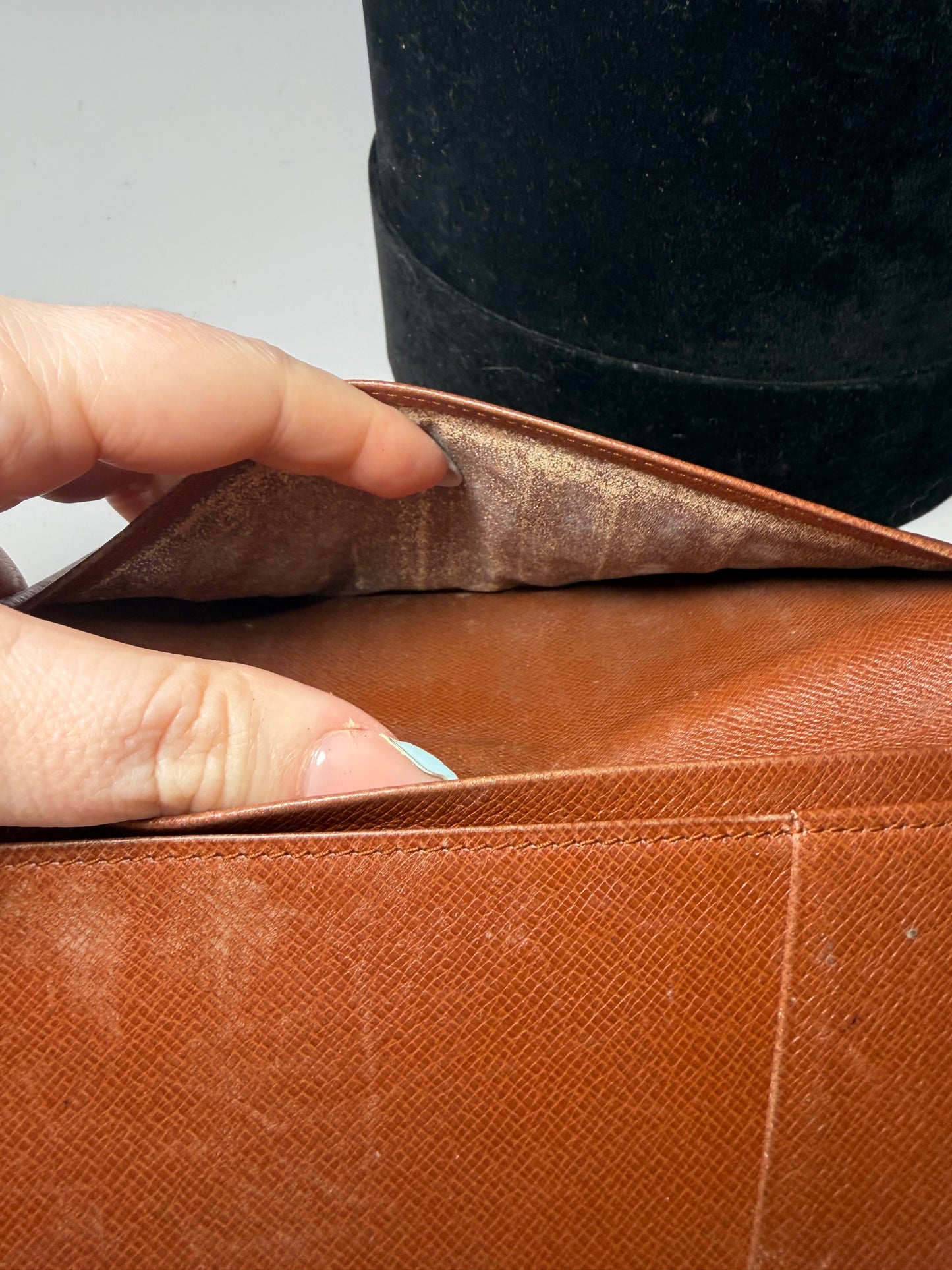 Louis Vuitton Monogram Porte Valeurs Organizer Wallet/Passport Holder