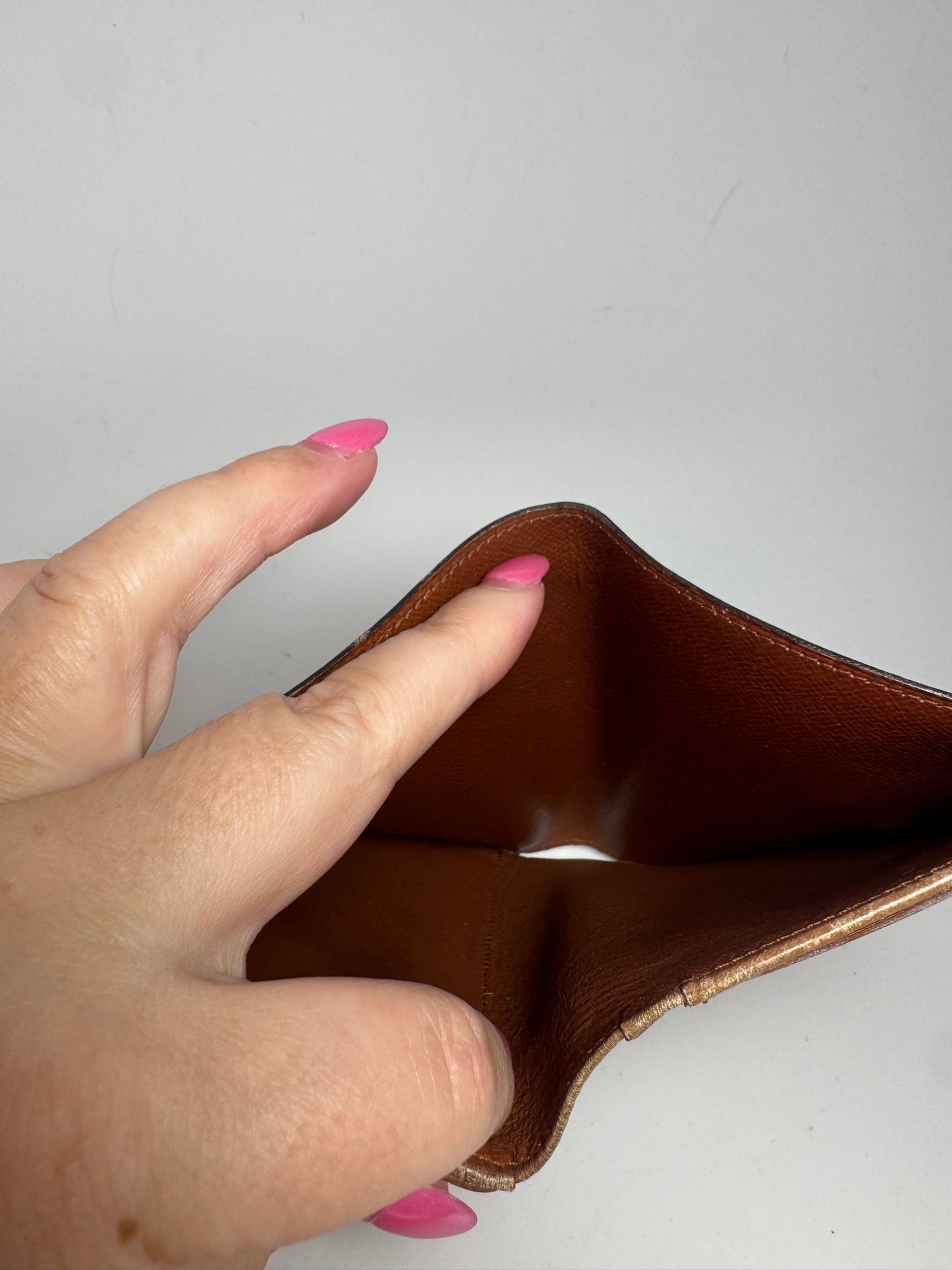 Louis Vuitton French Kiss Lock Monogram Compact Wallet