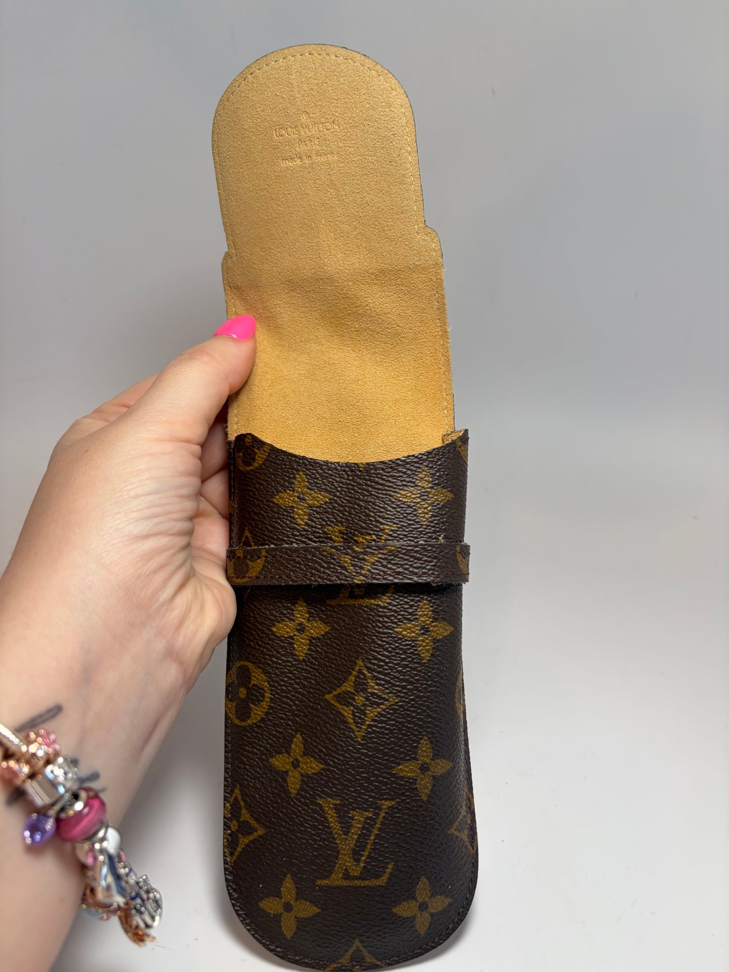 Louis Vuitton Monogram Etui Lunettes Rabat Sunglasses/Glasses Case Pouch