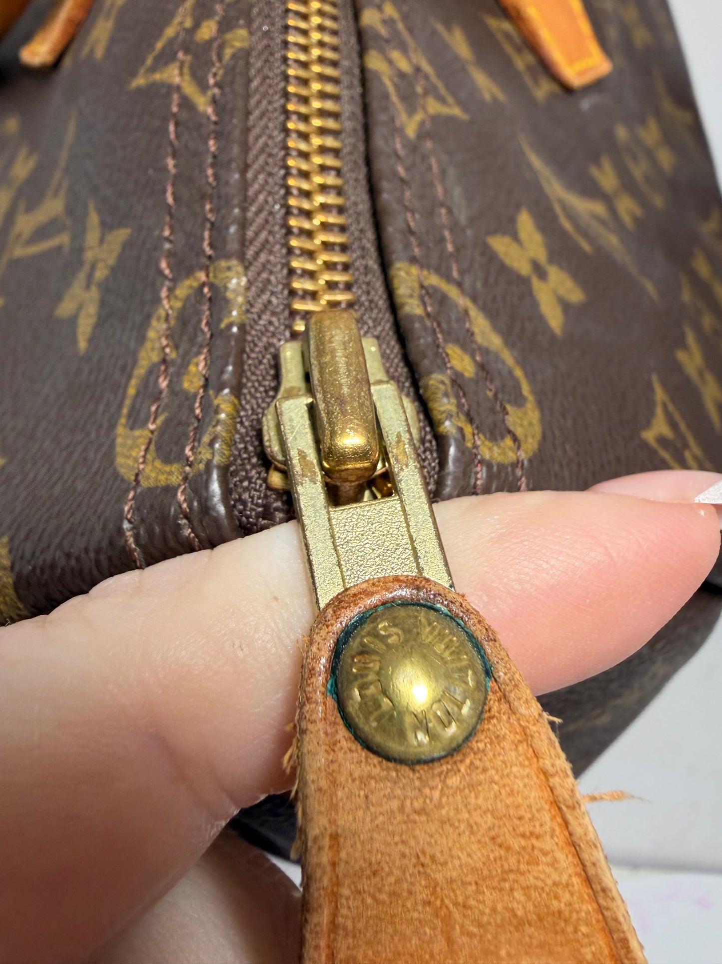 Louis Vuitton Speedy 35 Monogram Vintage 1992