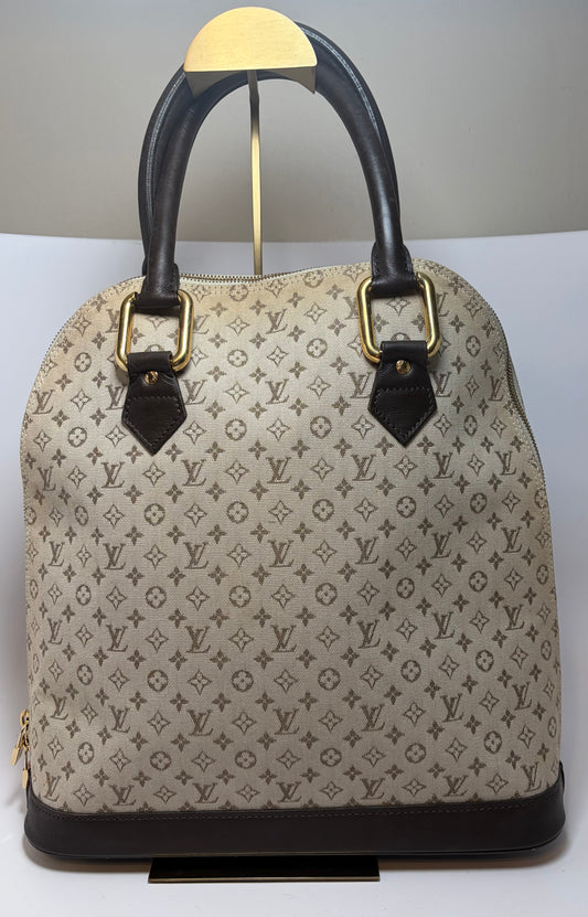 Louis Vuitton Mini Lin Alma Bag