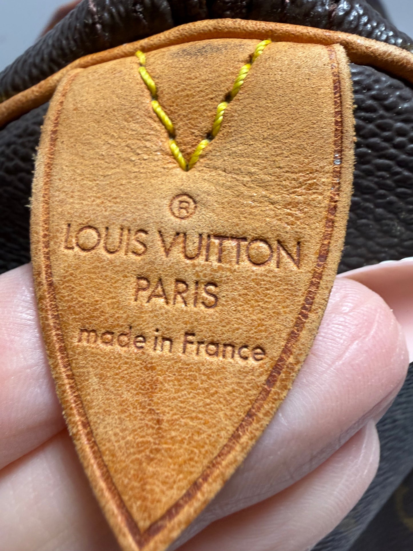 Louis Vuitton Speedy 35 Monogram Vintage 1992