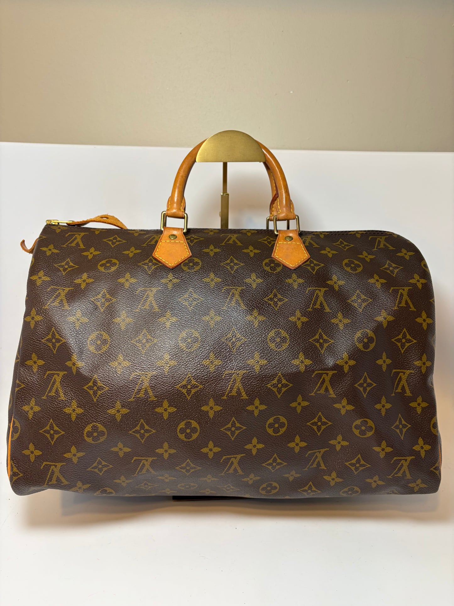 Louis Vuitton Speedy 40 Monogram, Made in France June 1994