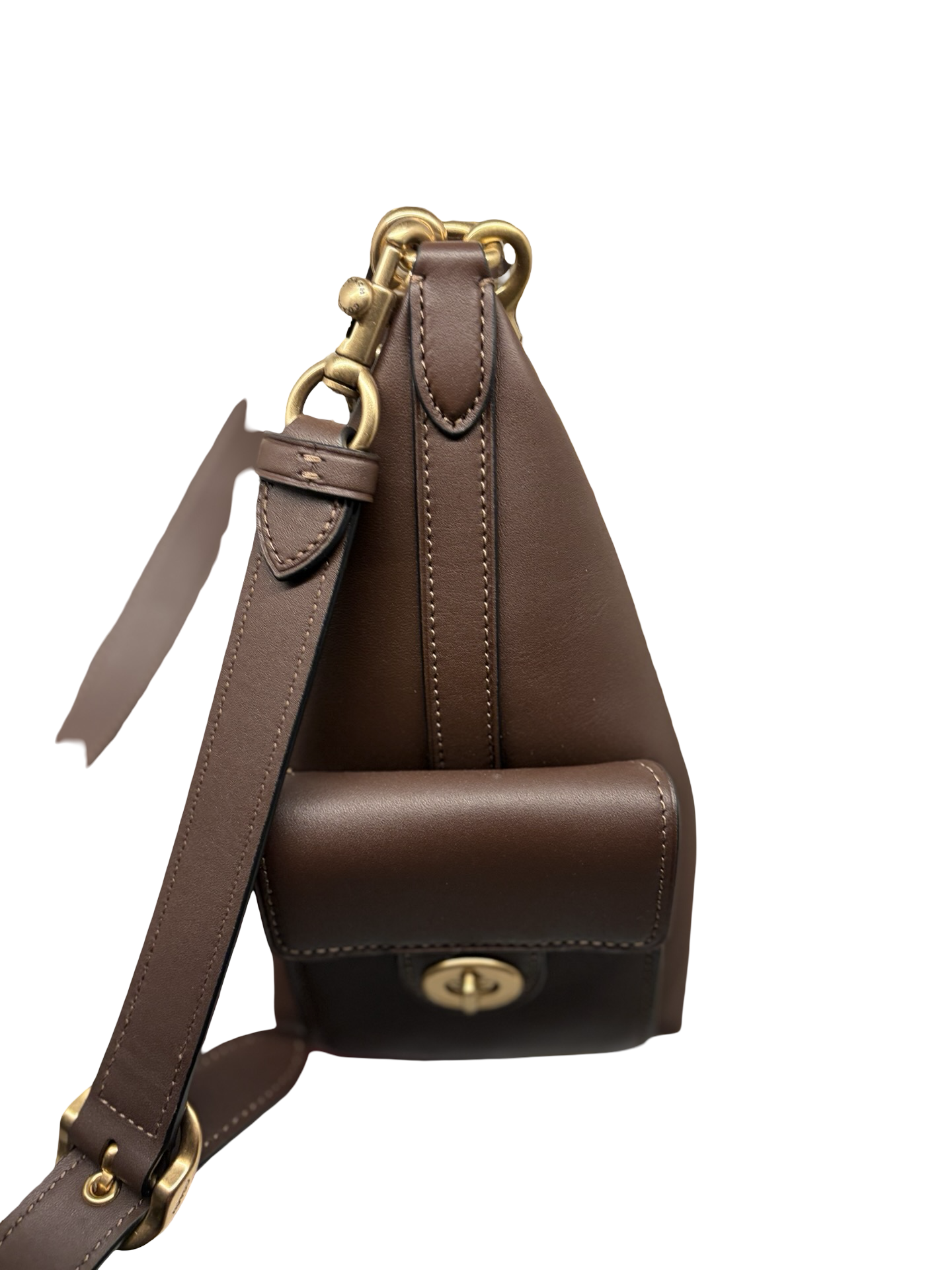 Coach Pocket Juliette 30 Maple Shoulder Bag & Crossbody