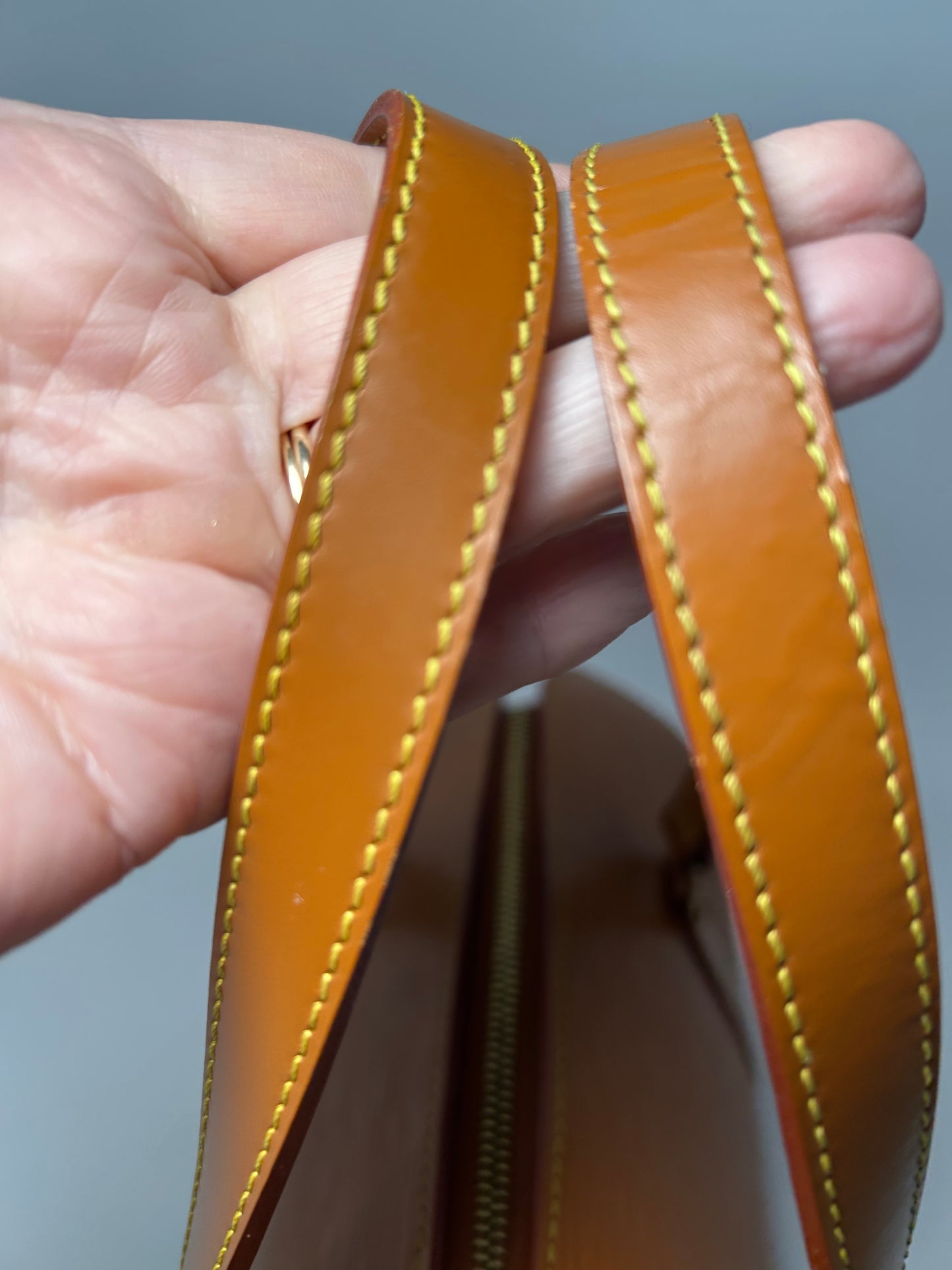 Louis Vuitton Soufflot Bag Epi Leather Barrel Bag