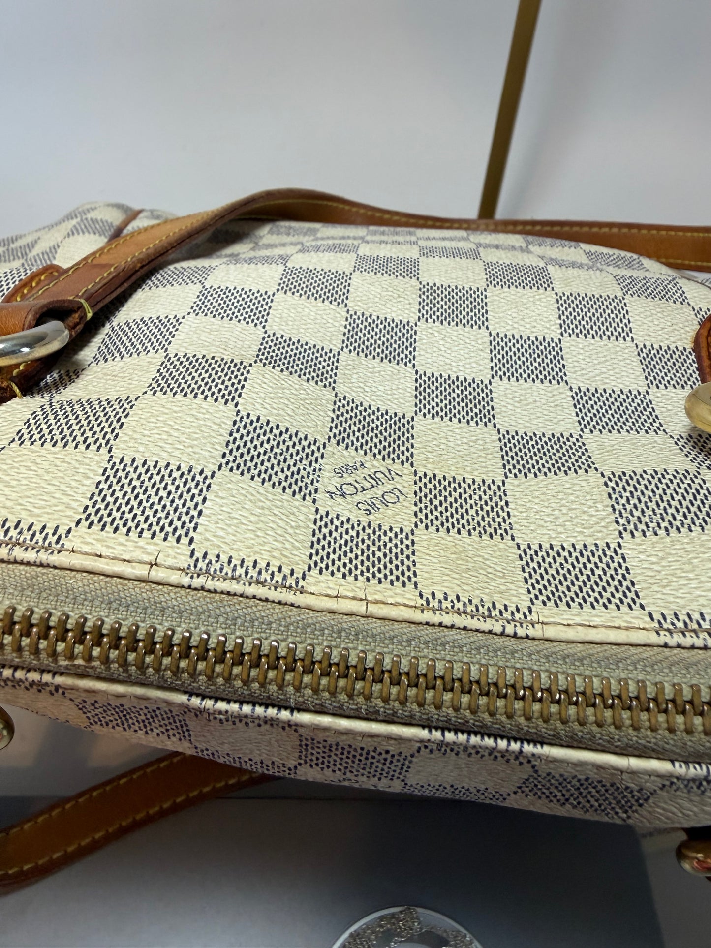 Louis Vuitton Damier Azur PM Tote with Mini Pochette Set