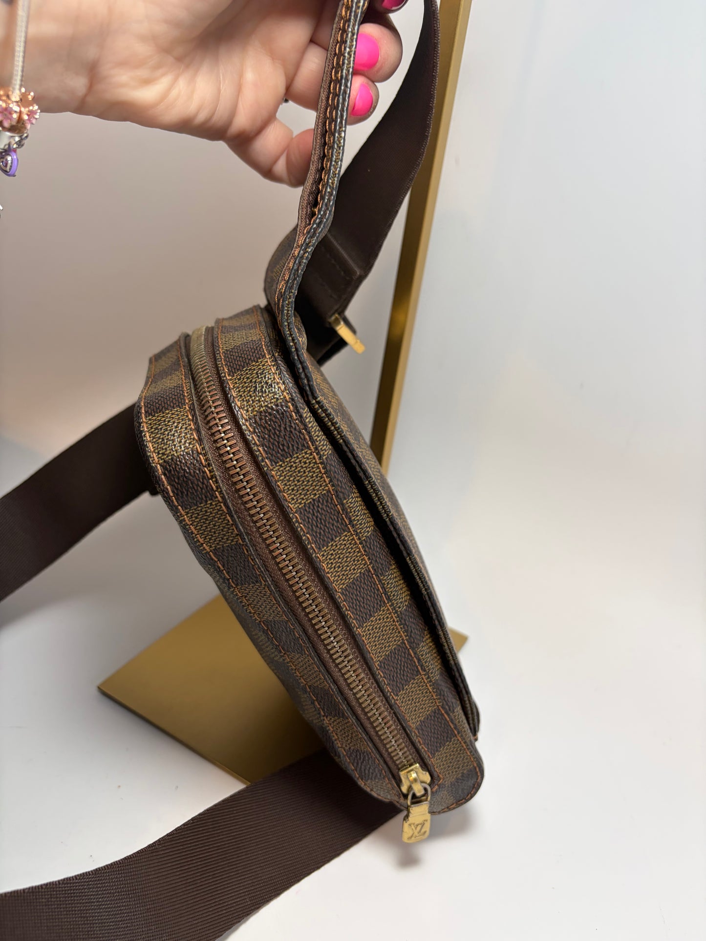Louis Vuitton Damier Ebene Geronimo Bum Bag