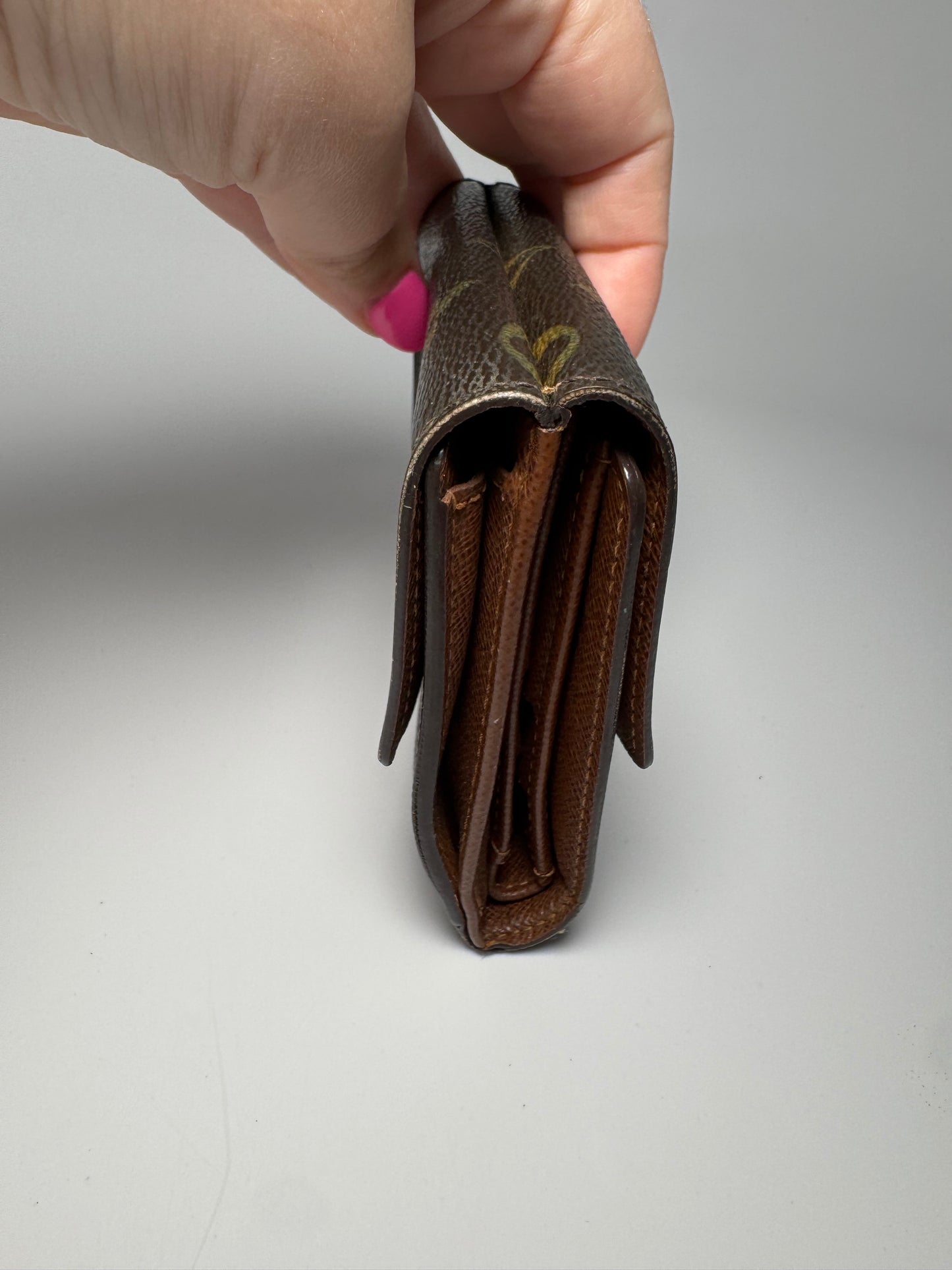 Louis Vuitton Elise Trifold Canvas Monogram Wallet-November 2004