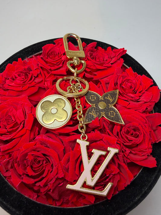 Louis Vuitton Spring Street Bag Charm and Key Holder w/COA & Dust Bag