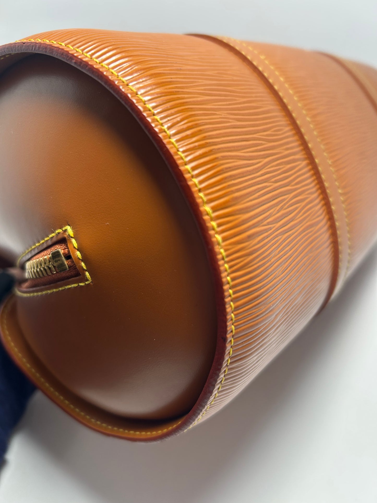 Louis Vuitton Soufflot Bag Epi Leather Barrel Bag