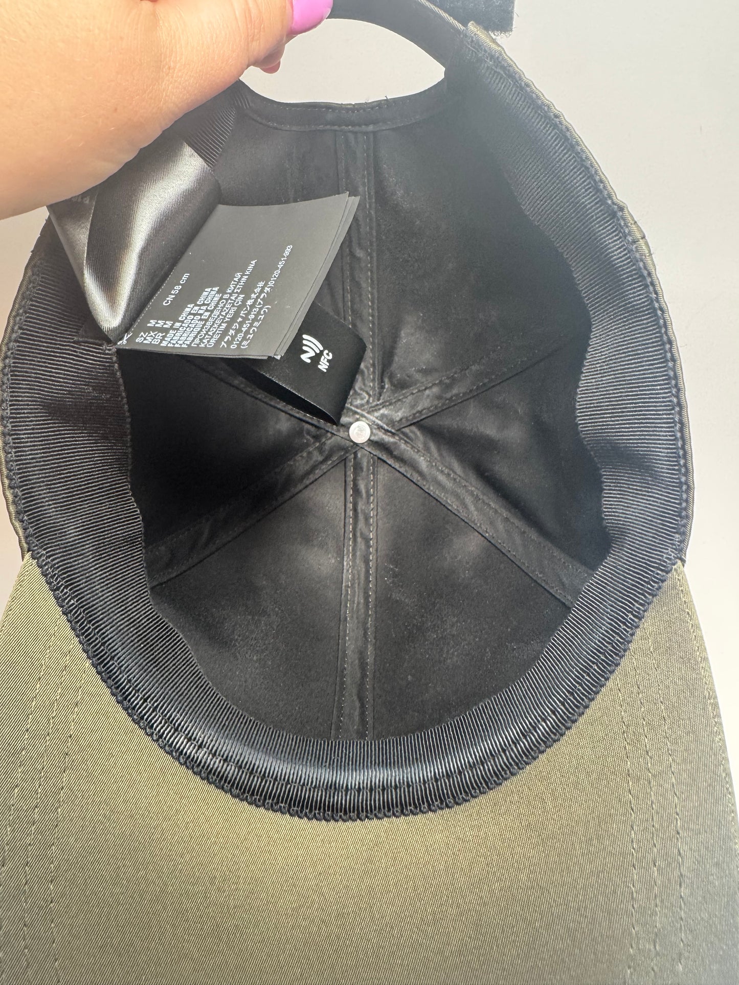 Prada Re-Nylon Baseball Cap - Military Green (Size M)