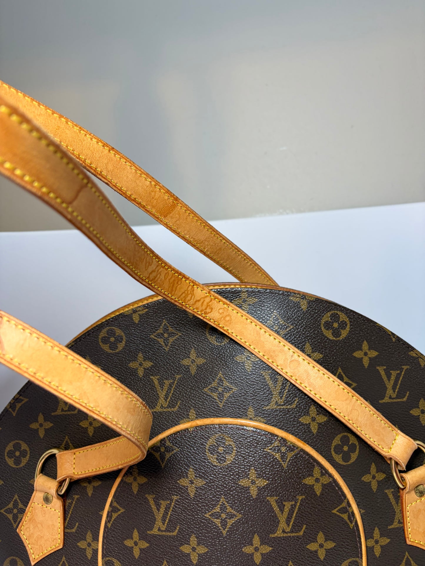 Louis Vuitton Ellipse GM Monogram Shoulder Bag, Made in France April 1998