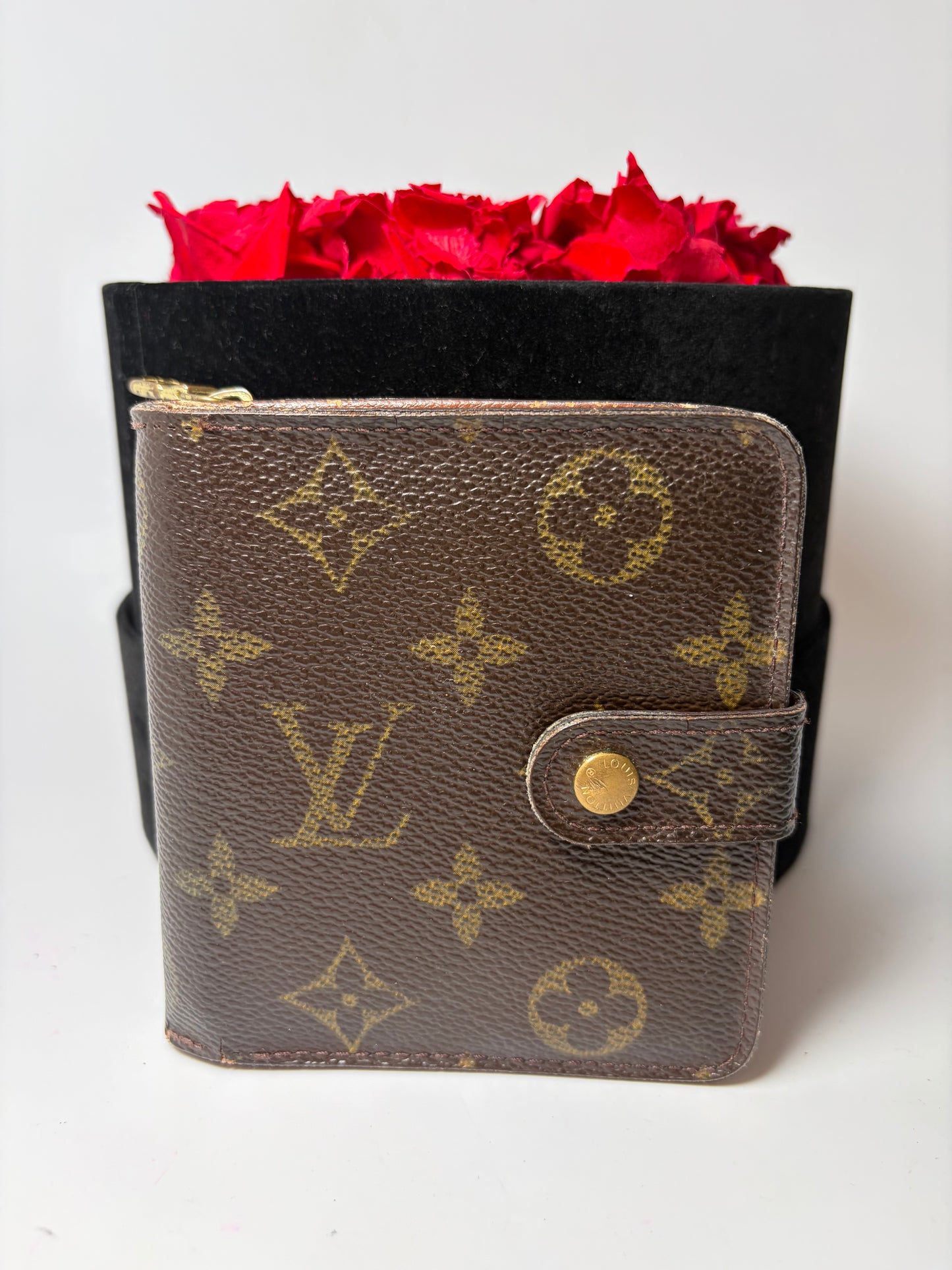 Louis Vuitton Monogram Zippy Compact Wallet