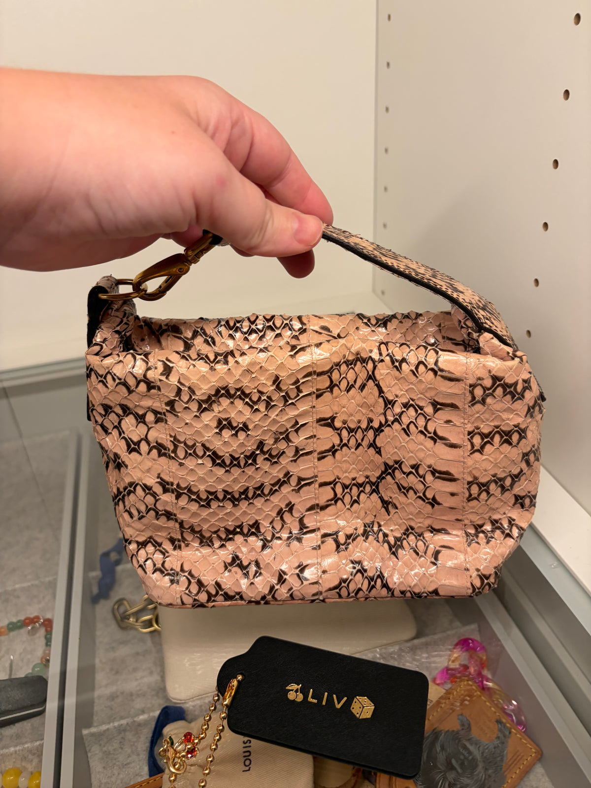 Miu Miu Python Mini Bag