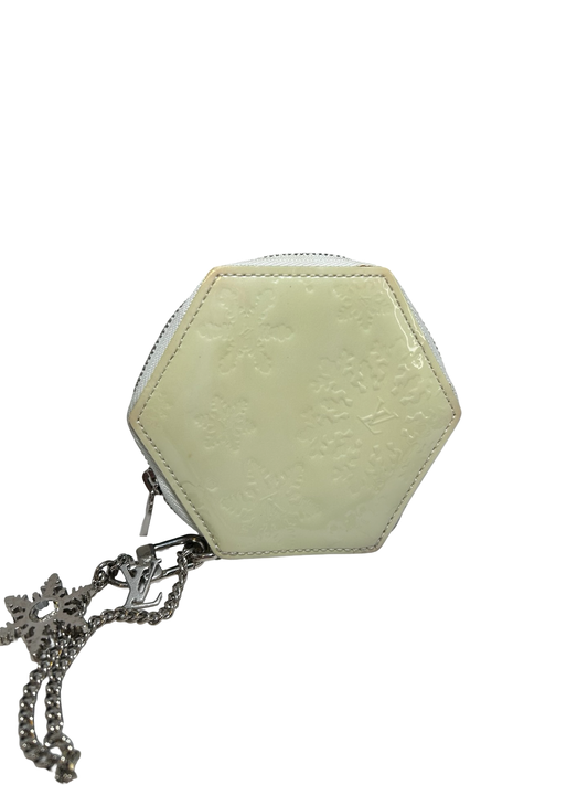 Louis Vuitton Porte Monnaie Flocon Bag Charm/Coin Purse Snow Flake