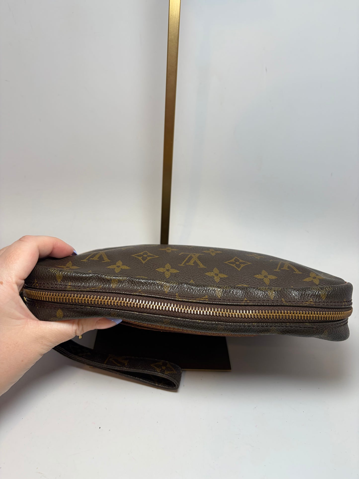 Louis Vuitton Marley Draggone Clutch/Wristlet Monogram