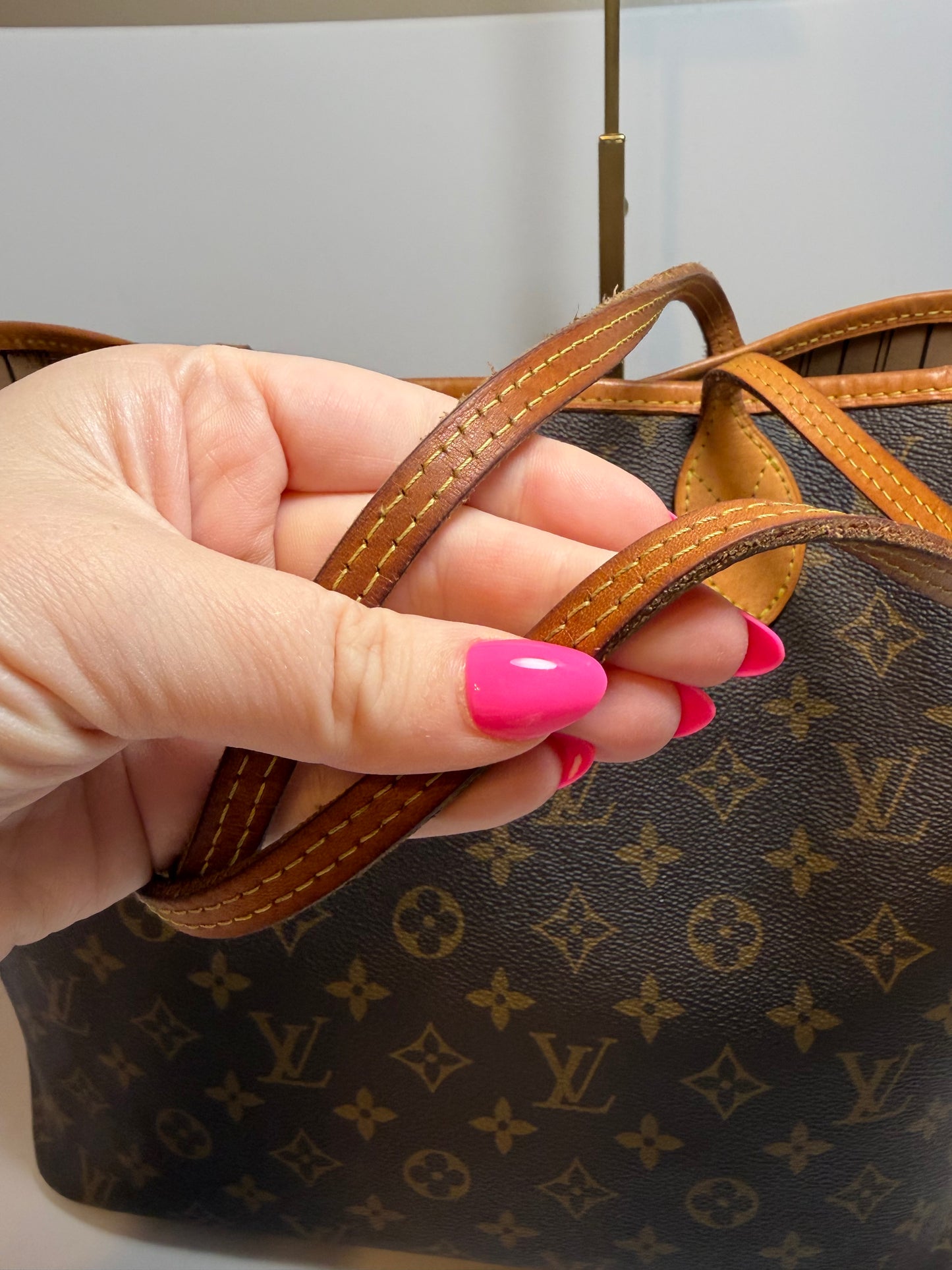 Louis Vuitton Neverfull MM Monogram Tote w/COA