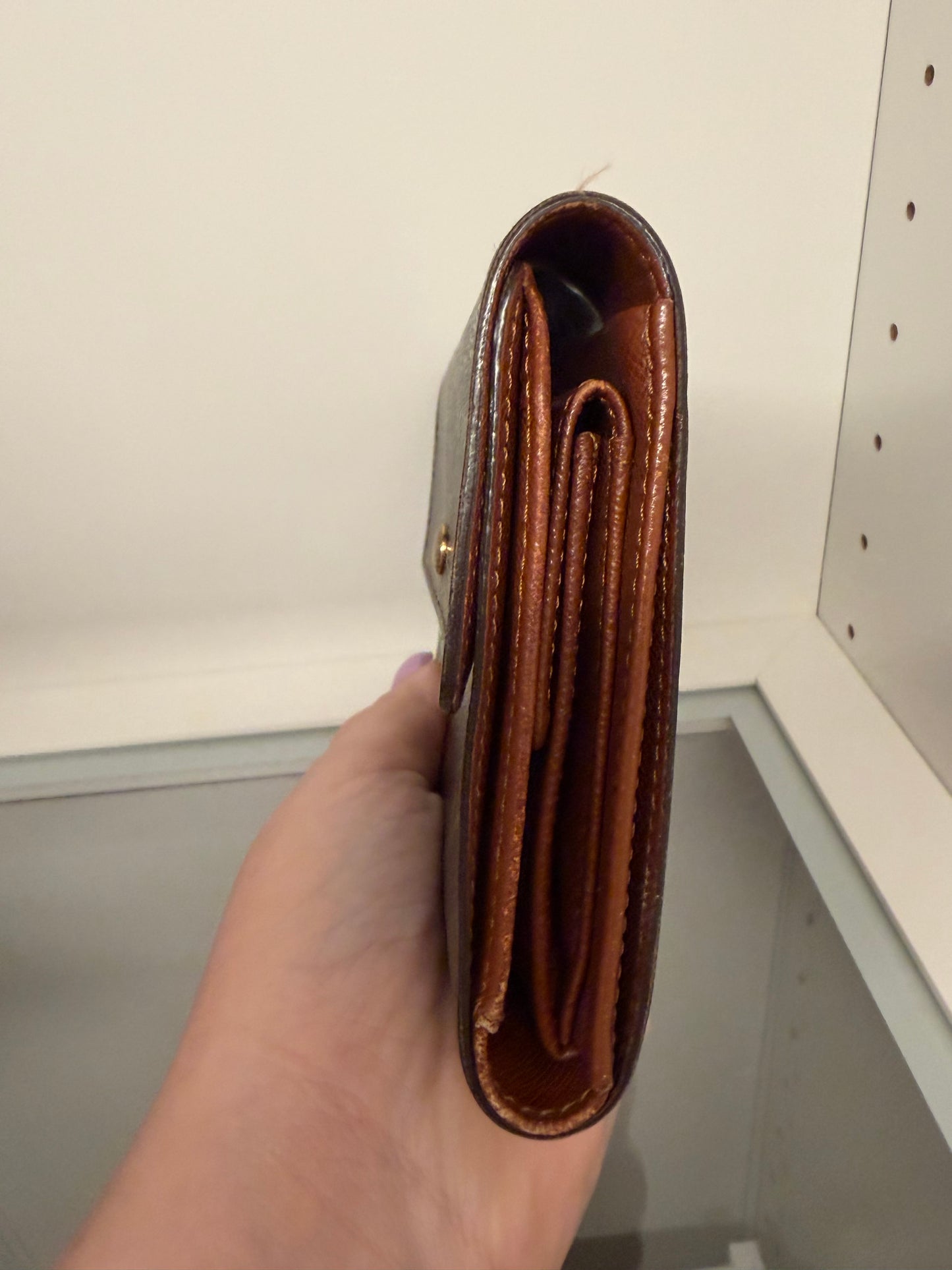 Louis Vuitton Etui papier passport monogram wallet