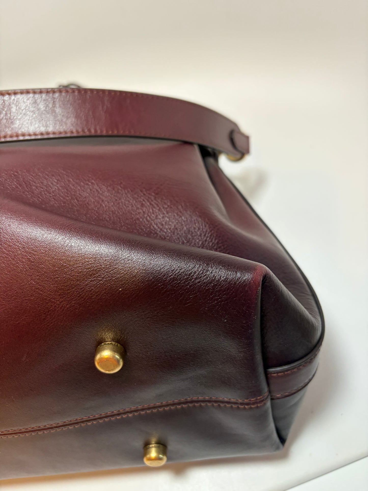 Coach Empire 40 Caryall Merlot w/Crossbody Strap
