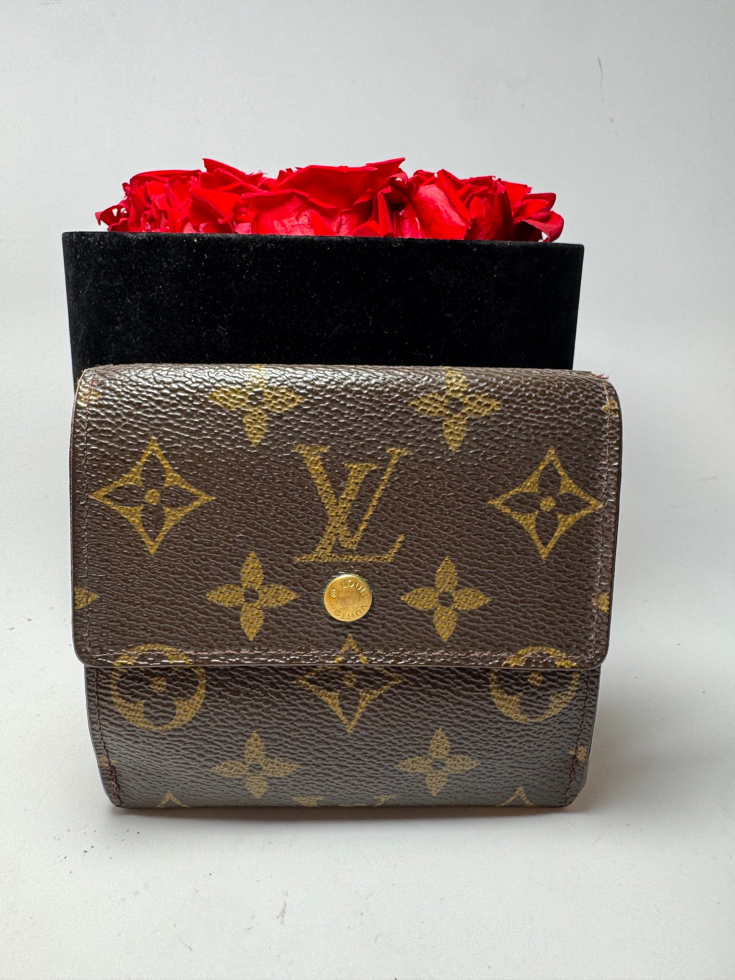 Louis Vuitton Elise Monogram Wallet- Fair Condition 1987 in France
