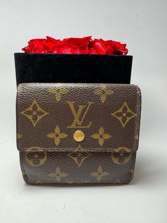 Louis Vuitton Elise Monogram Wallet- Fair Condition 1987 in France
