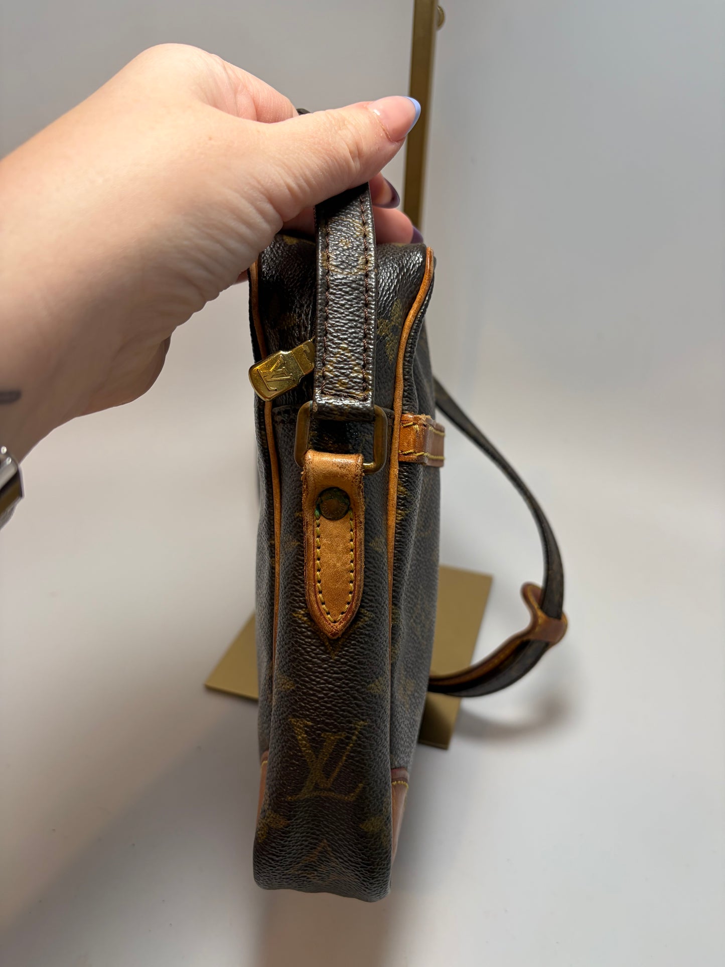 Louis Vuitton Danube Monogram Crossbody, Pre Date Code