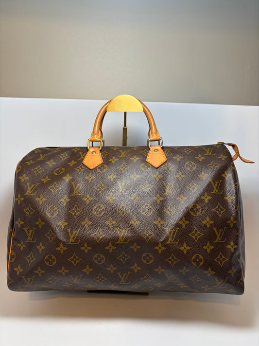 Louis Vuitton Speedy 40 Monogram, Made in France June 1994