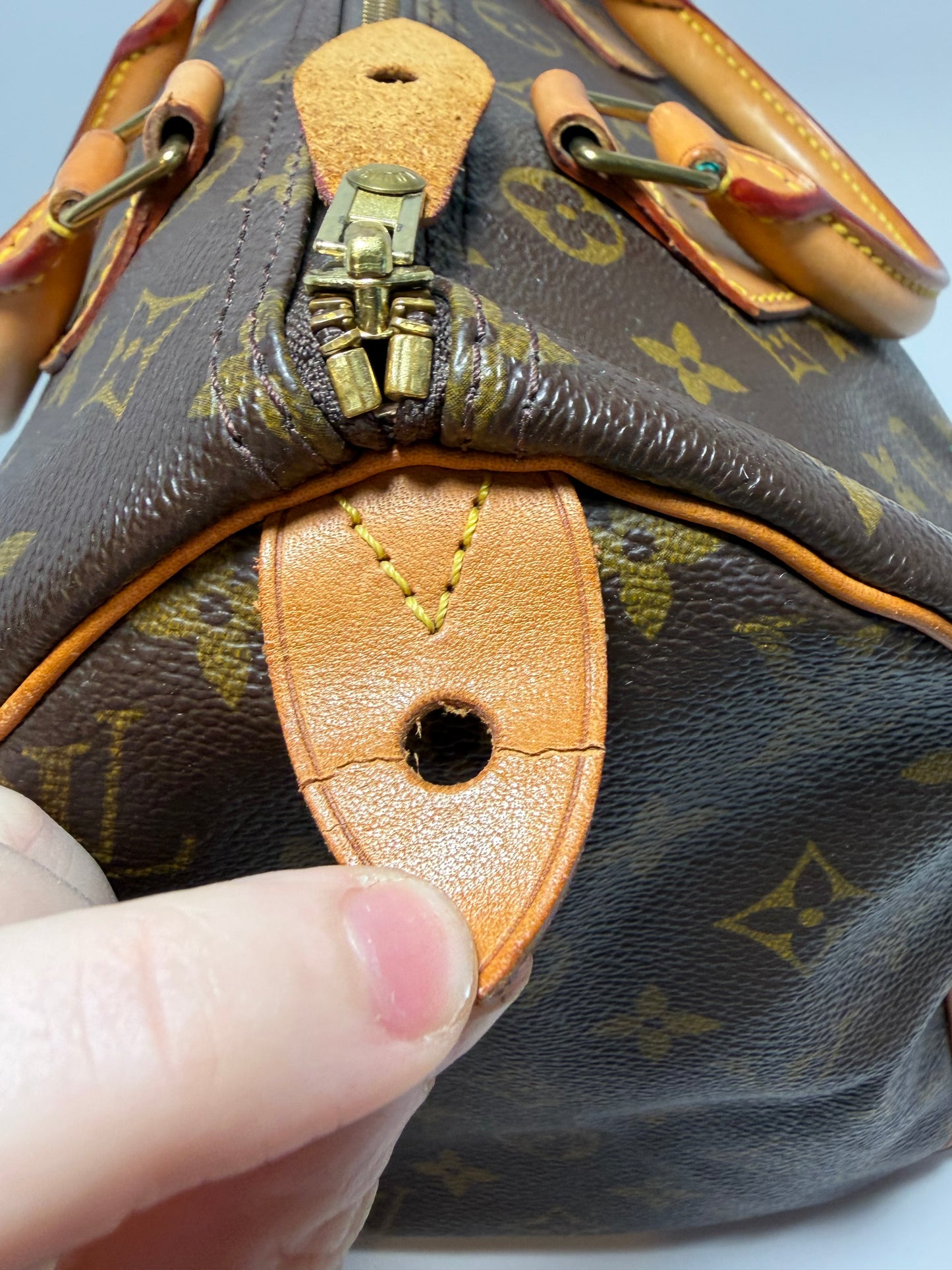 Louis Vuitton Speedy 30 Monogram Vintage with COA