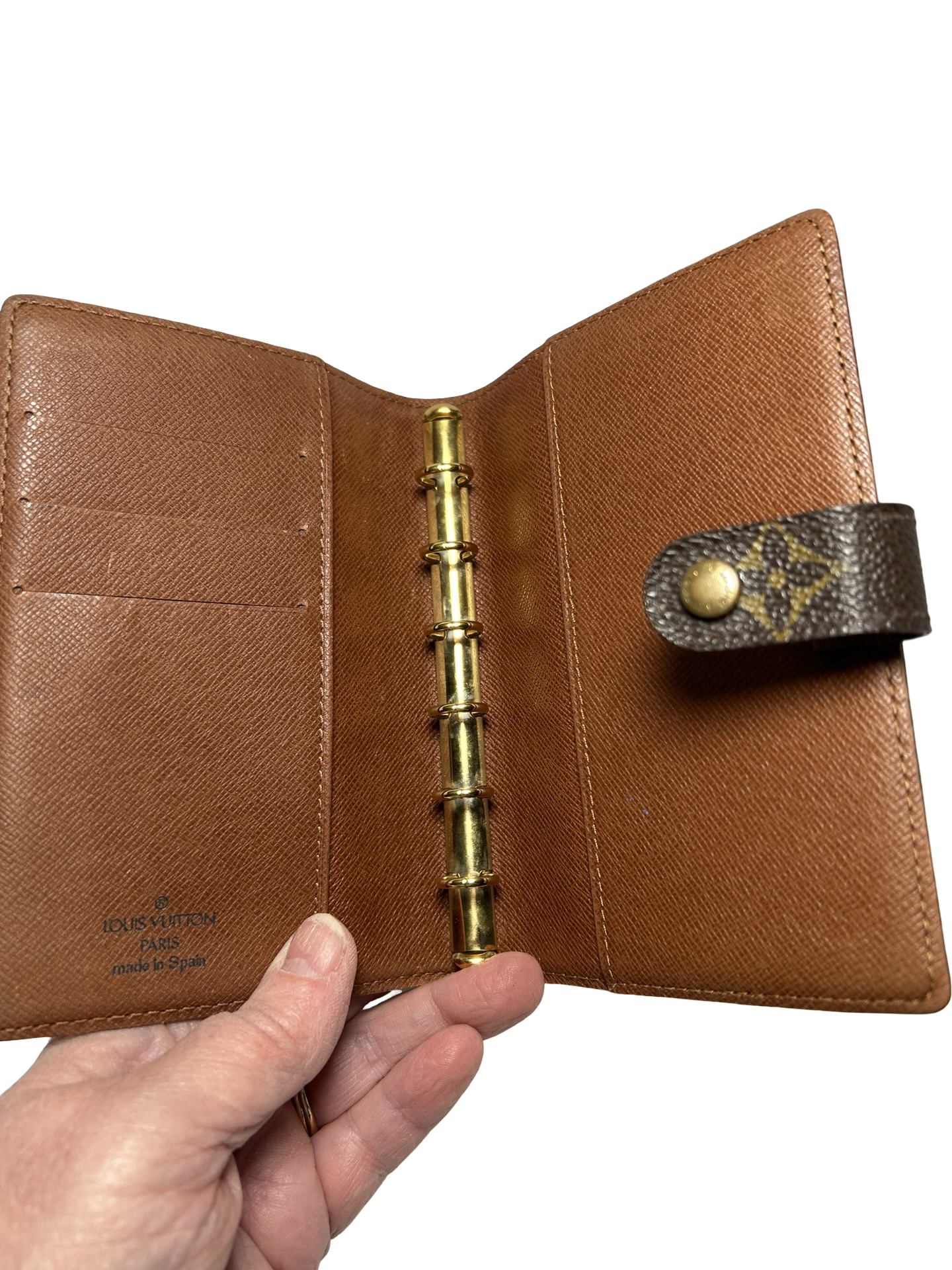 Louis Vuitton Agenda PM Monogram Planner/Passport Holder- Made in Spain Sept. 1999