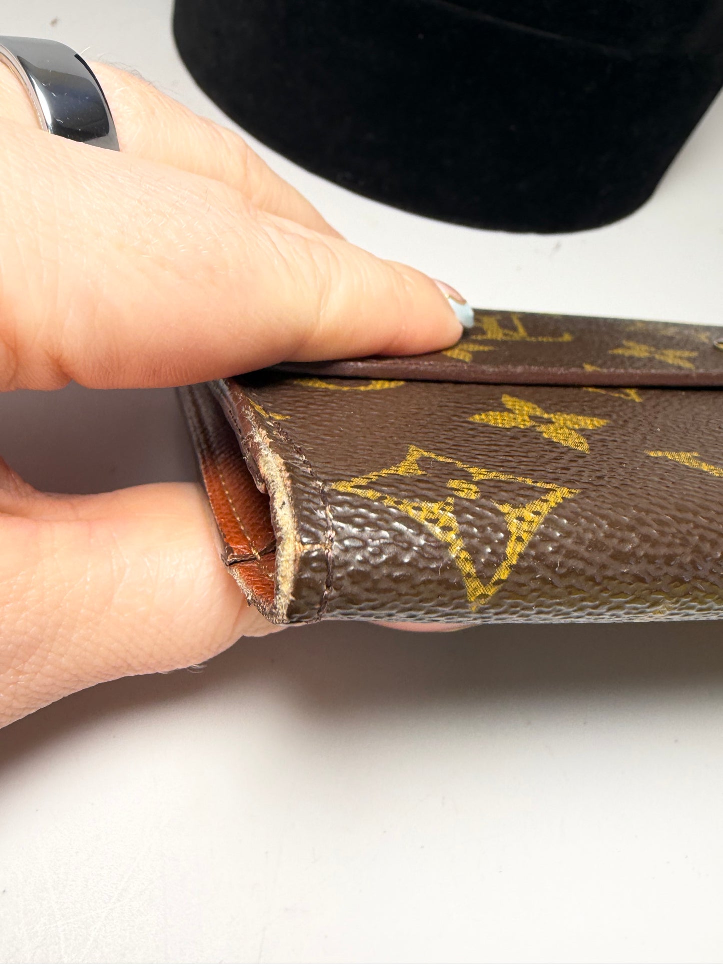 Louis Vuitton Monogram Porte Tressor Trifold Wallet
