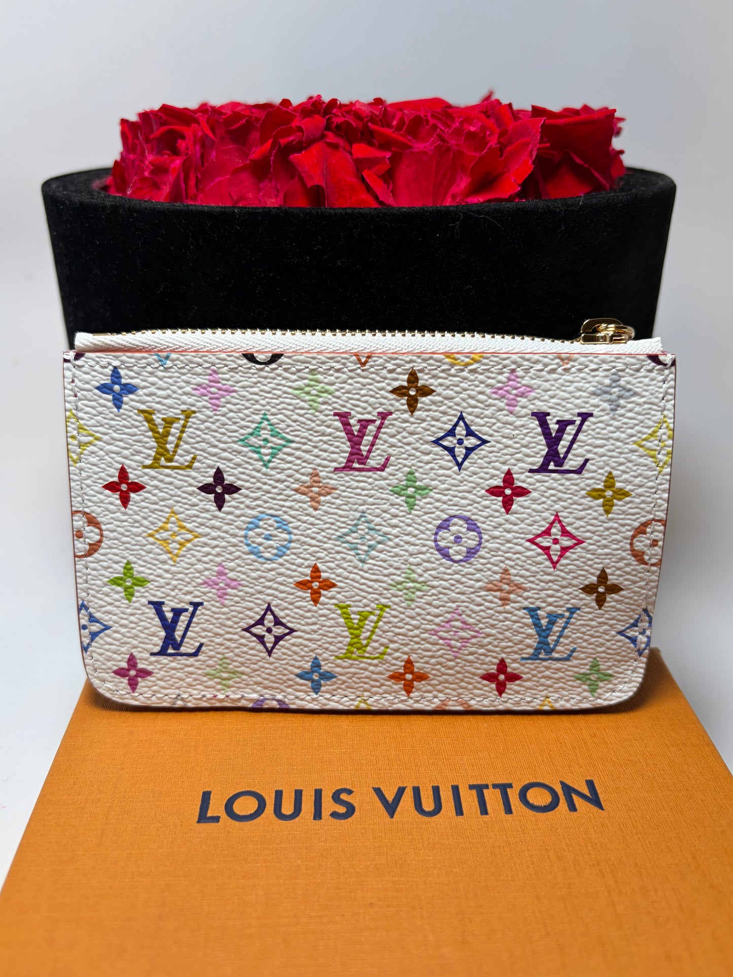 Louis Vuitton x Murakami Romy Card Holder Multicolor BRAND NEW