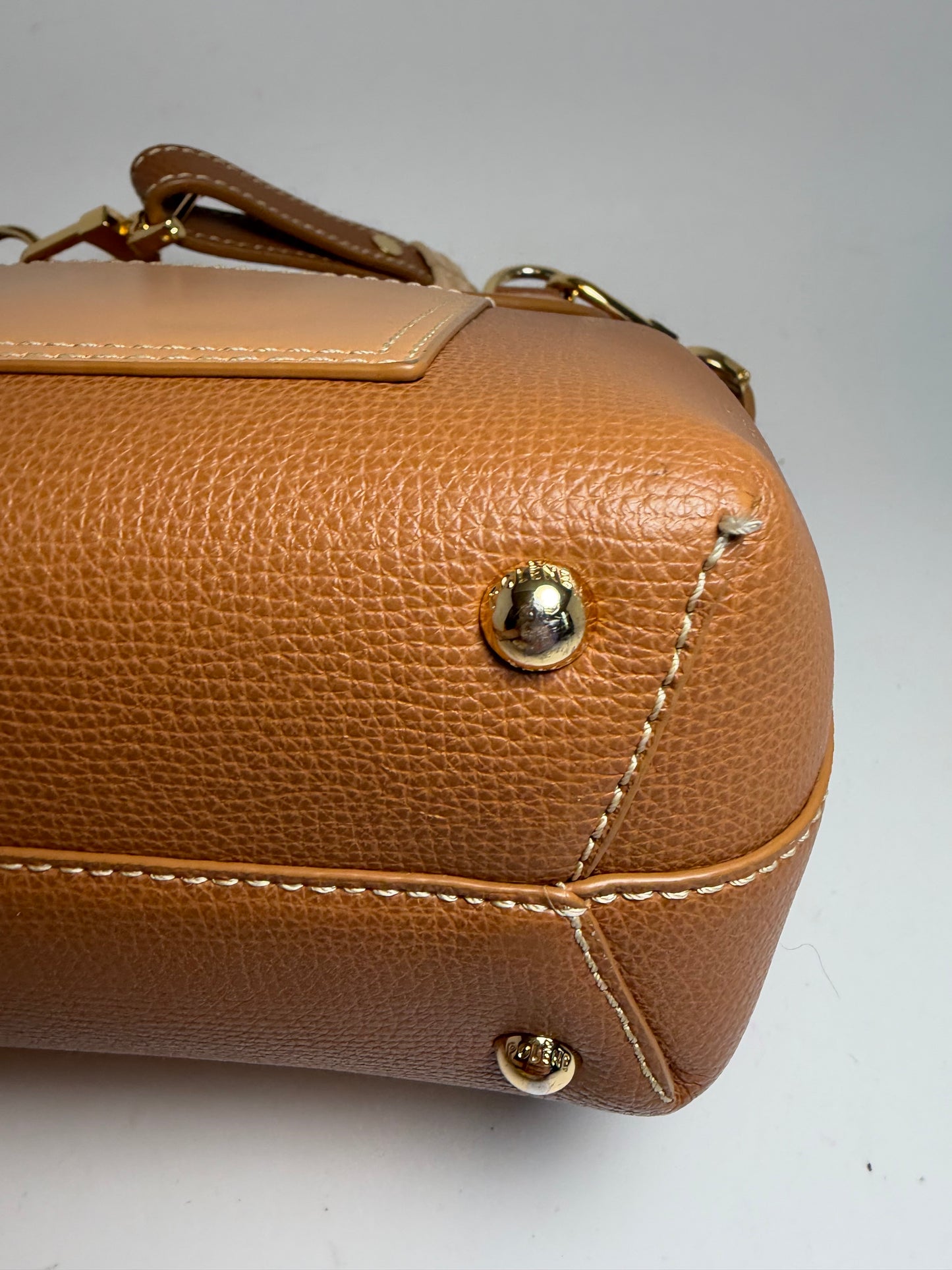 Polène Un Nano Trio Camel Crossbody