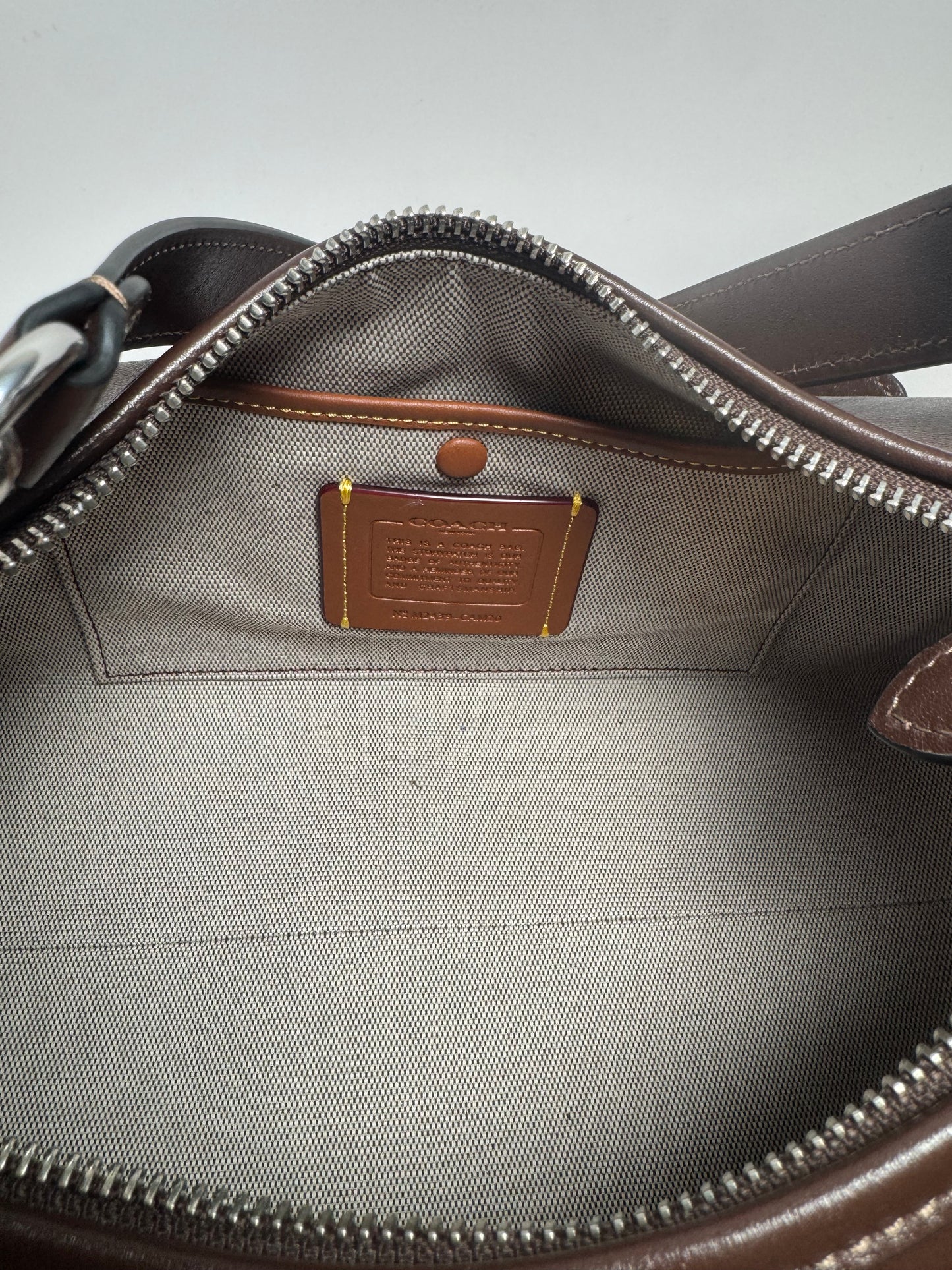 Coach Pocket Juliet 30 in Maple Glazed Leather NWOT