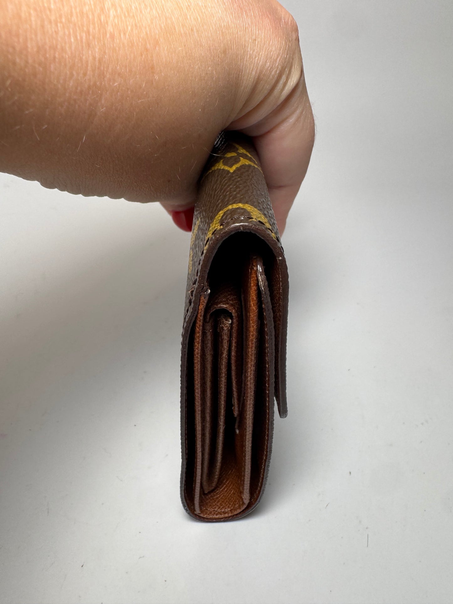 Louis Vuitton Monogram Porte Tresor Etui Papiers Wallet January 1996 in France
