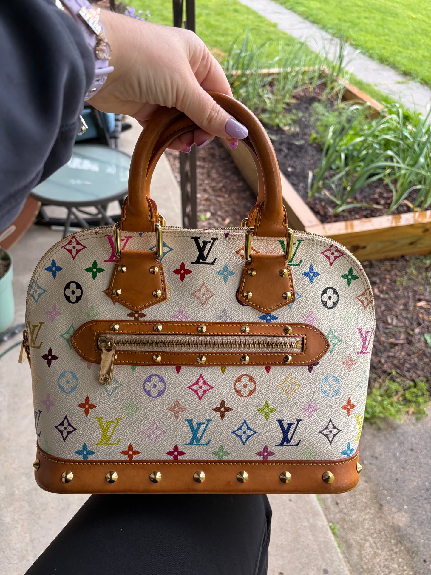 Louis Vuitton Alma PM Murakamai Multicolor Monogram