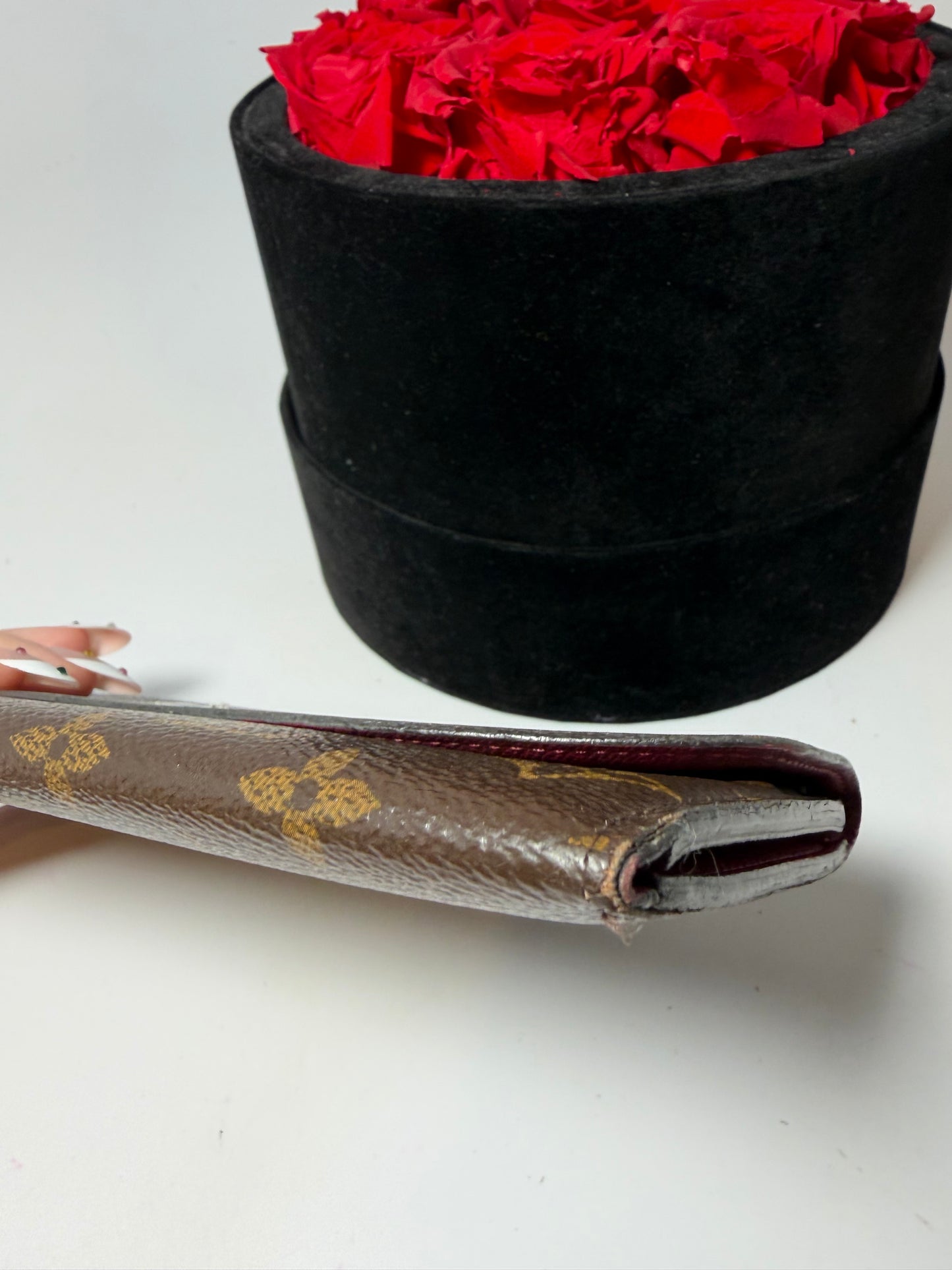 Louis Vuitton Emilie Raspberry Red Monogram Wallet